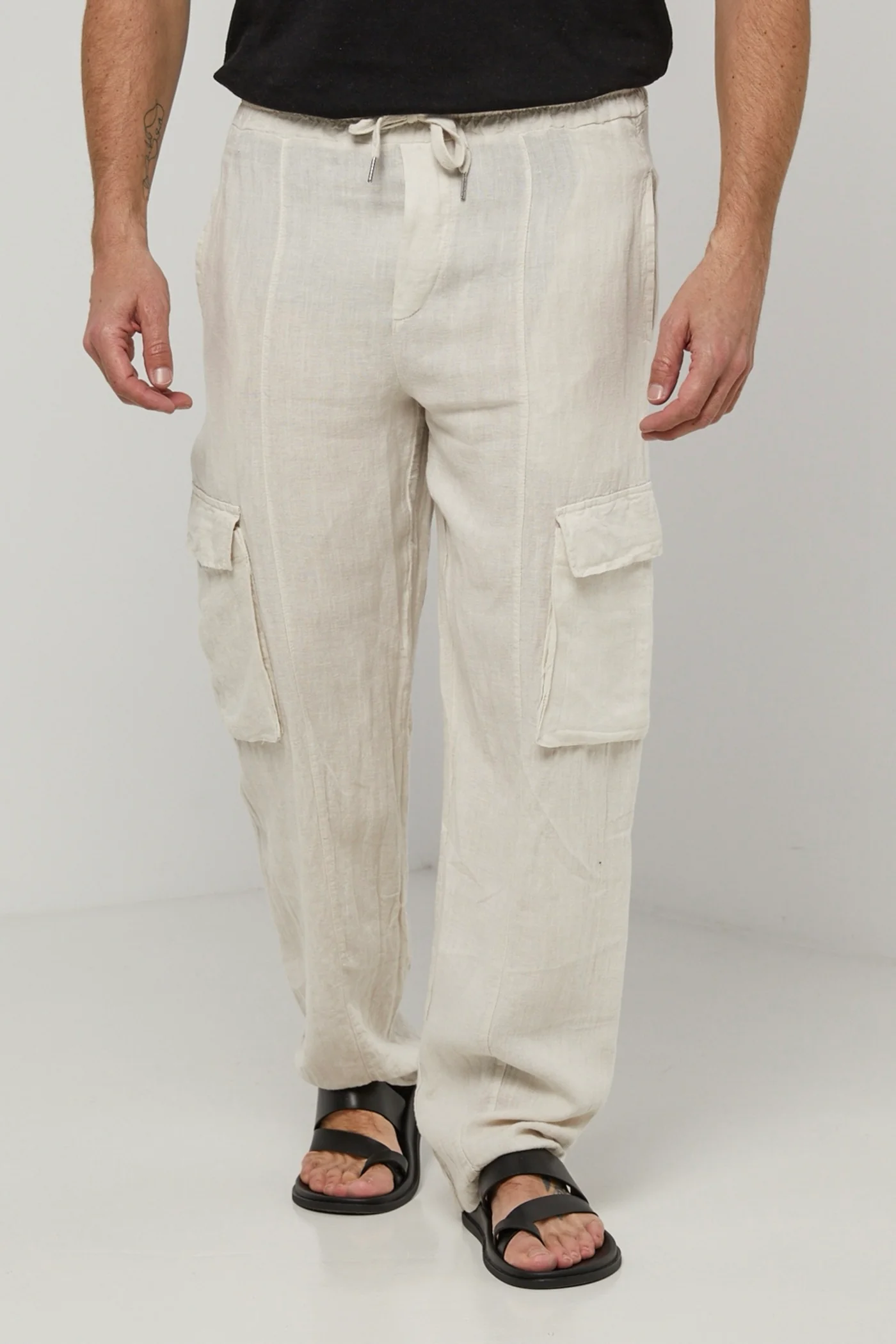Pantalon - Beige - Homme - Image 5