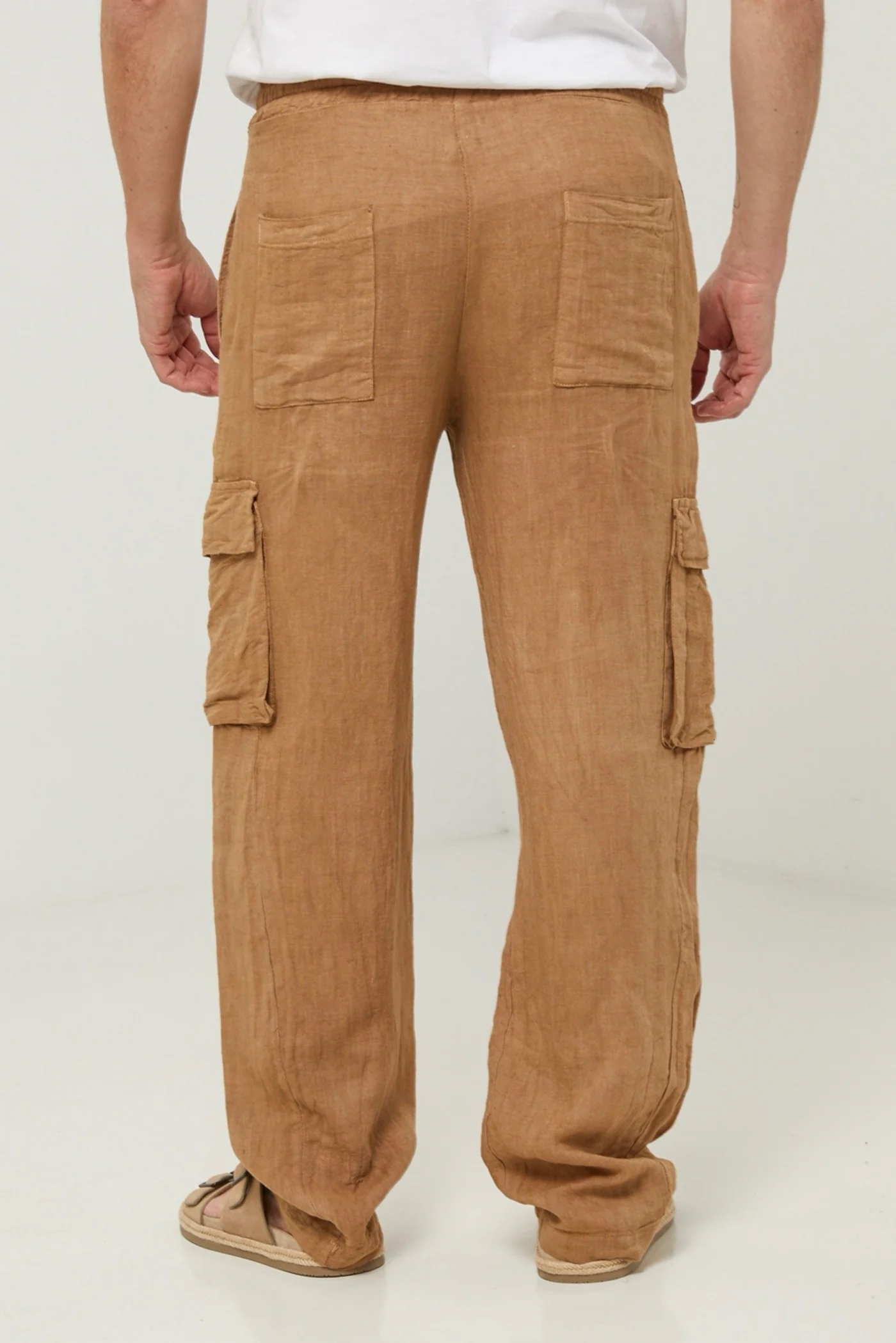 Pantalon - Camel - Homme - Image 4