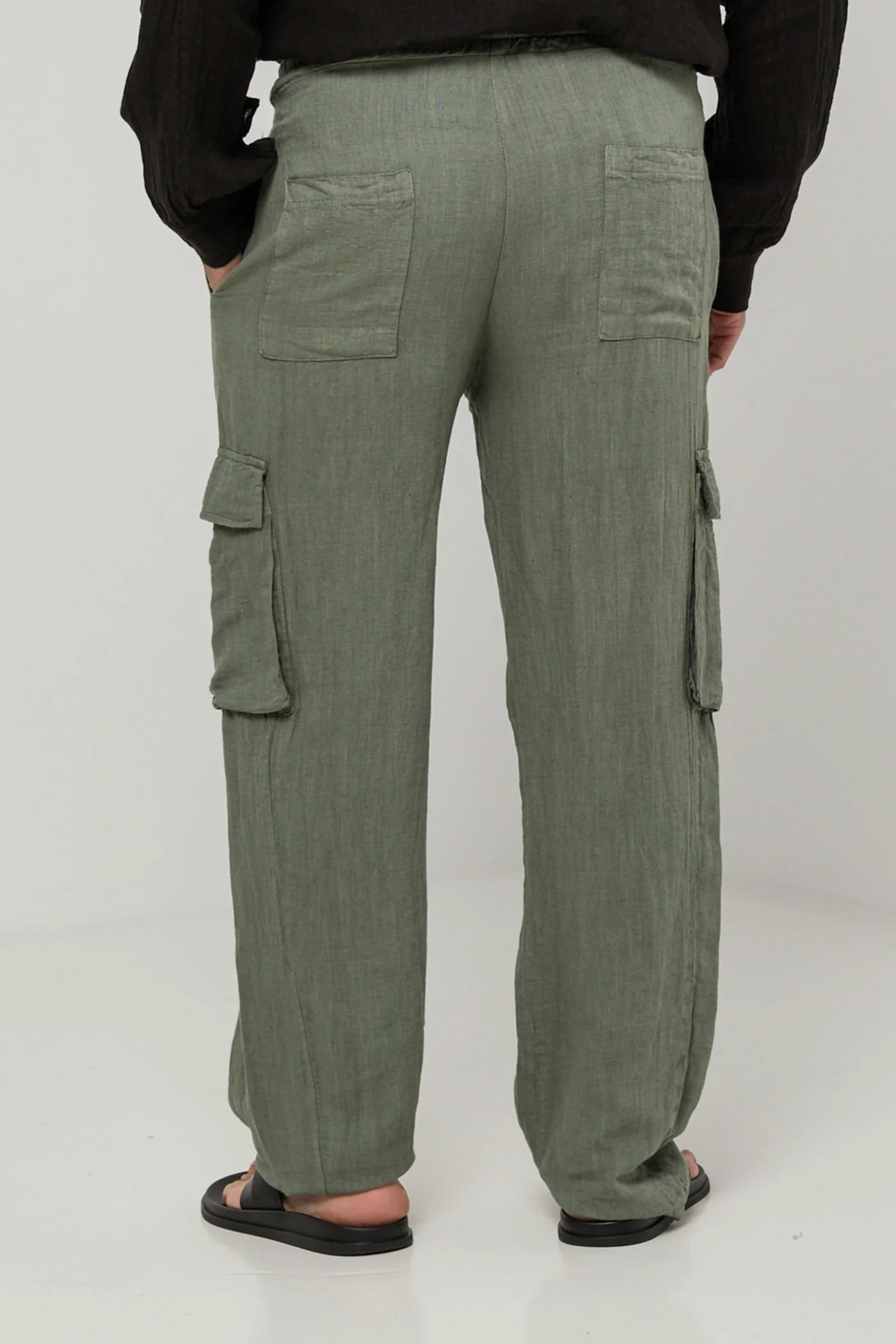 Pantalon - Kaki - Homme - Image 3