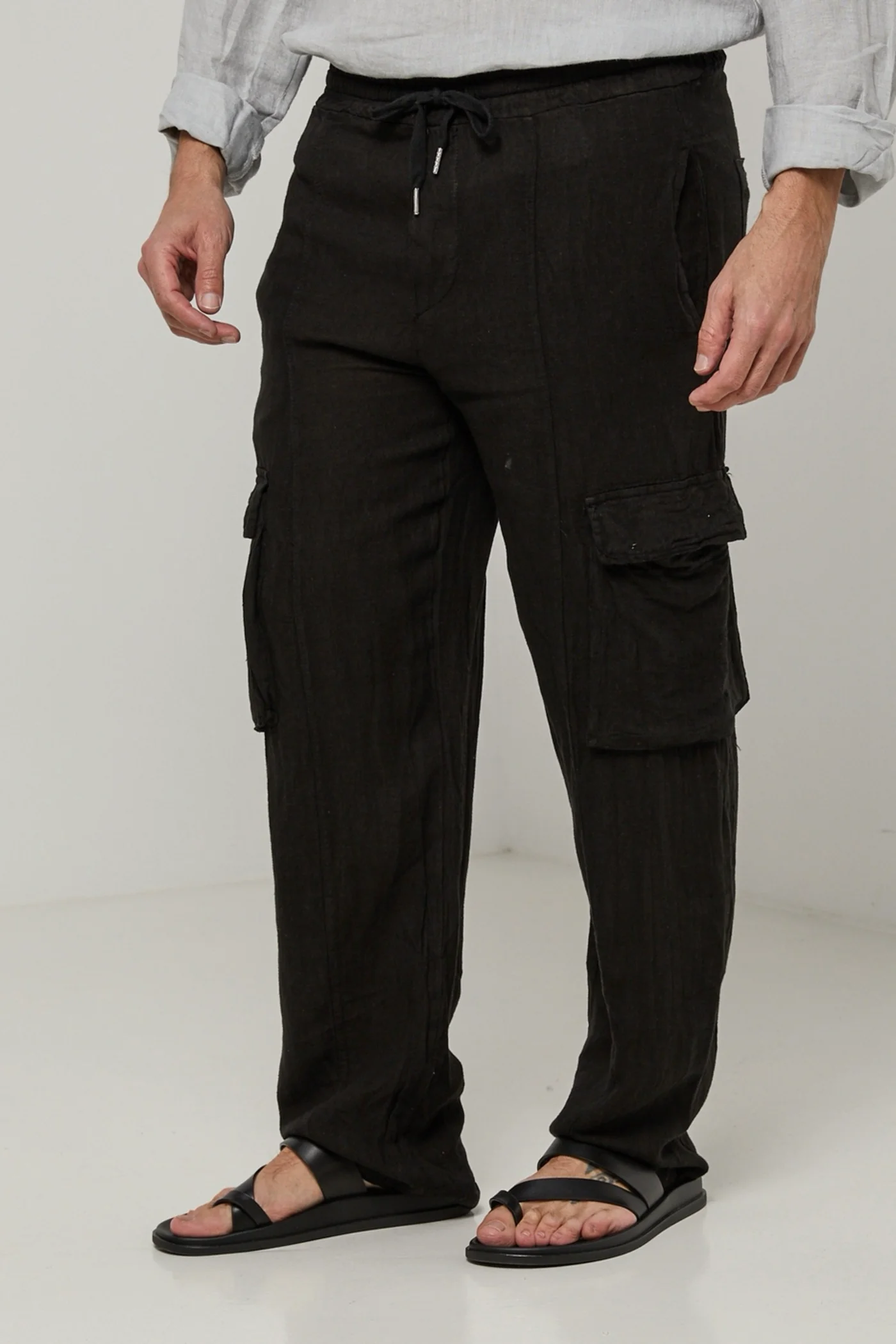 Pantalon - Noir - Homme - Image 4