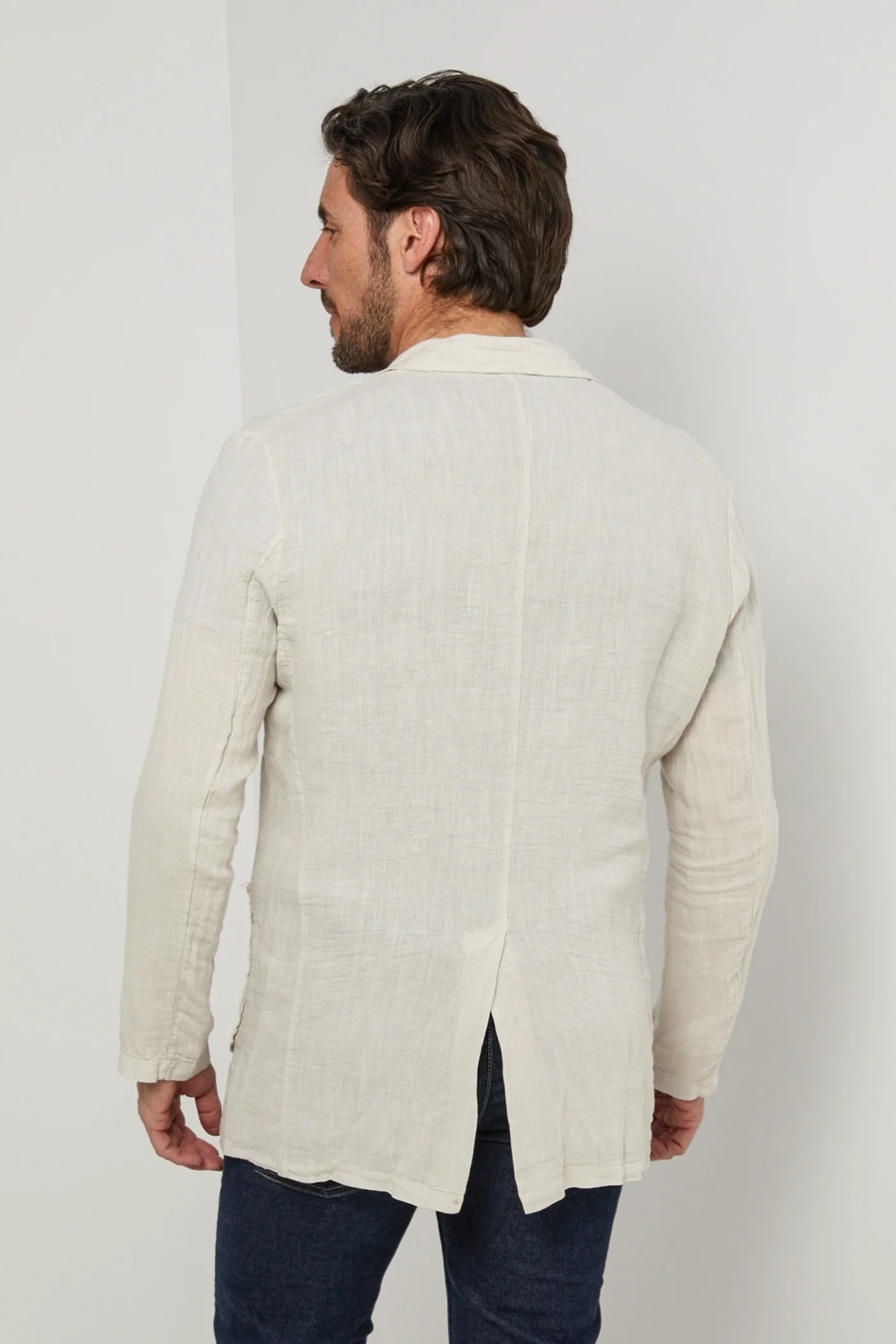 Veste - Beige - Homme - Image 4