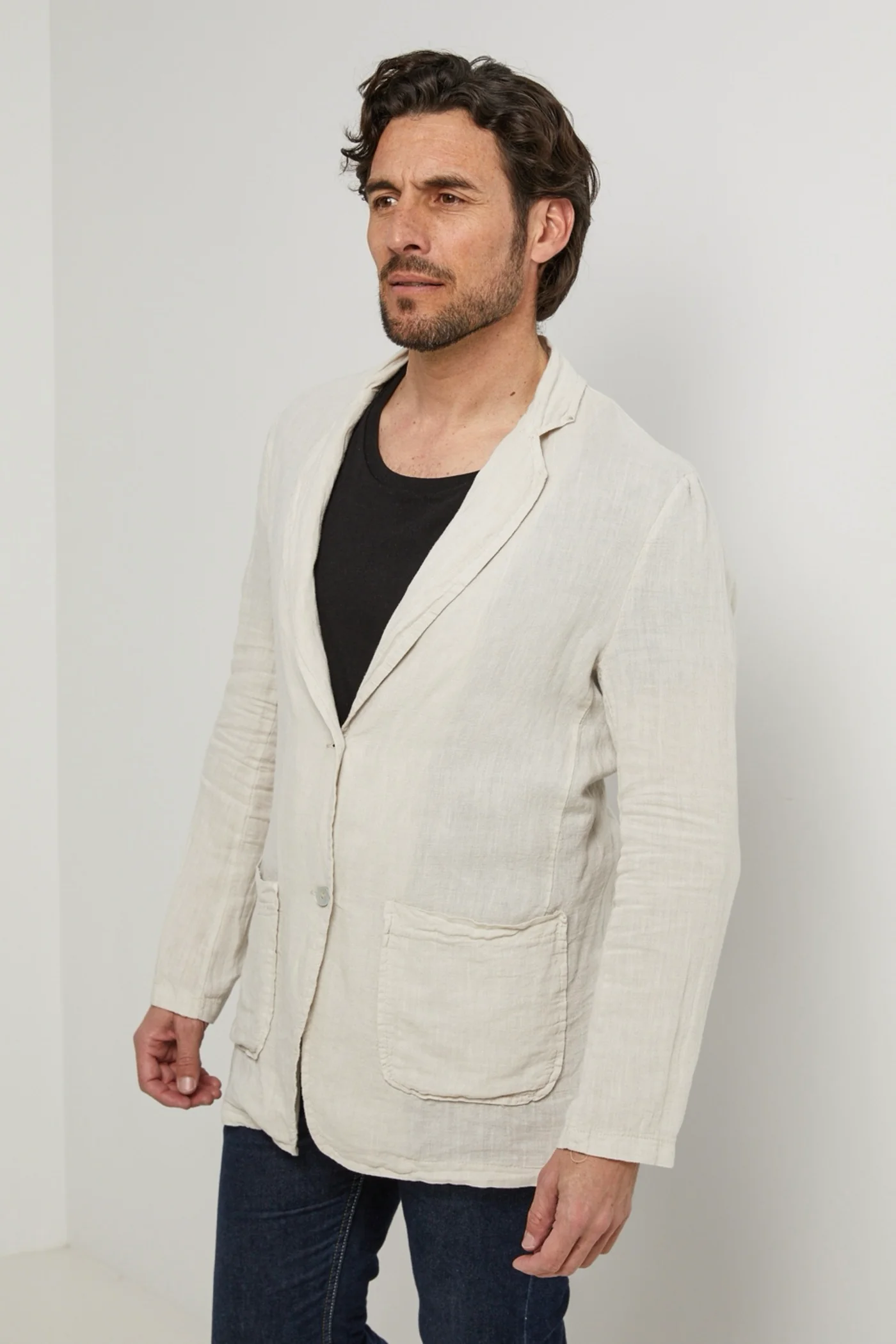 Veste - Beige - Homme - Image 5
