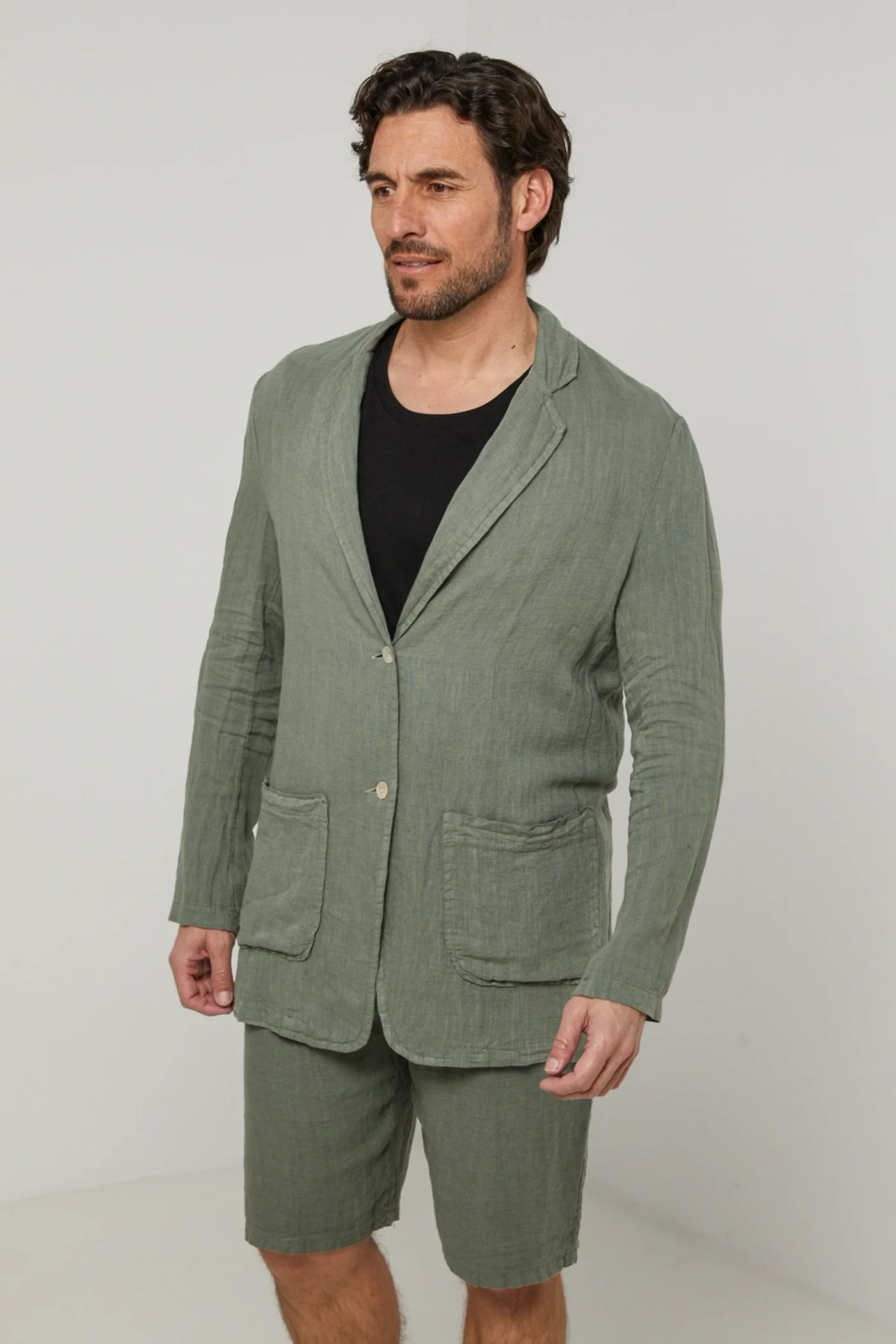 Veste - Kaki - Homme - Image 4