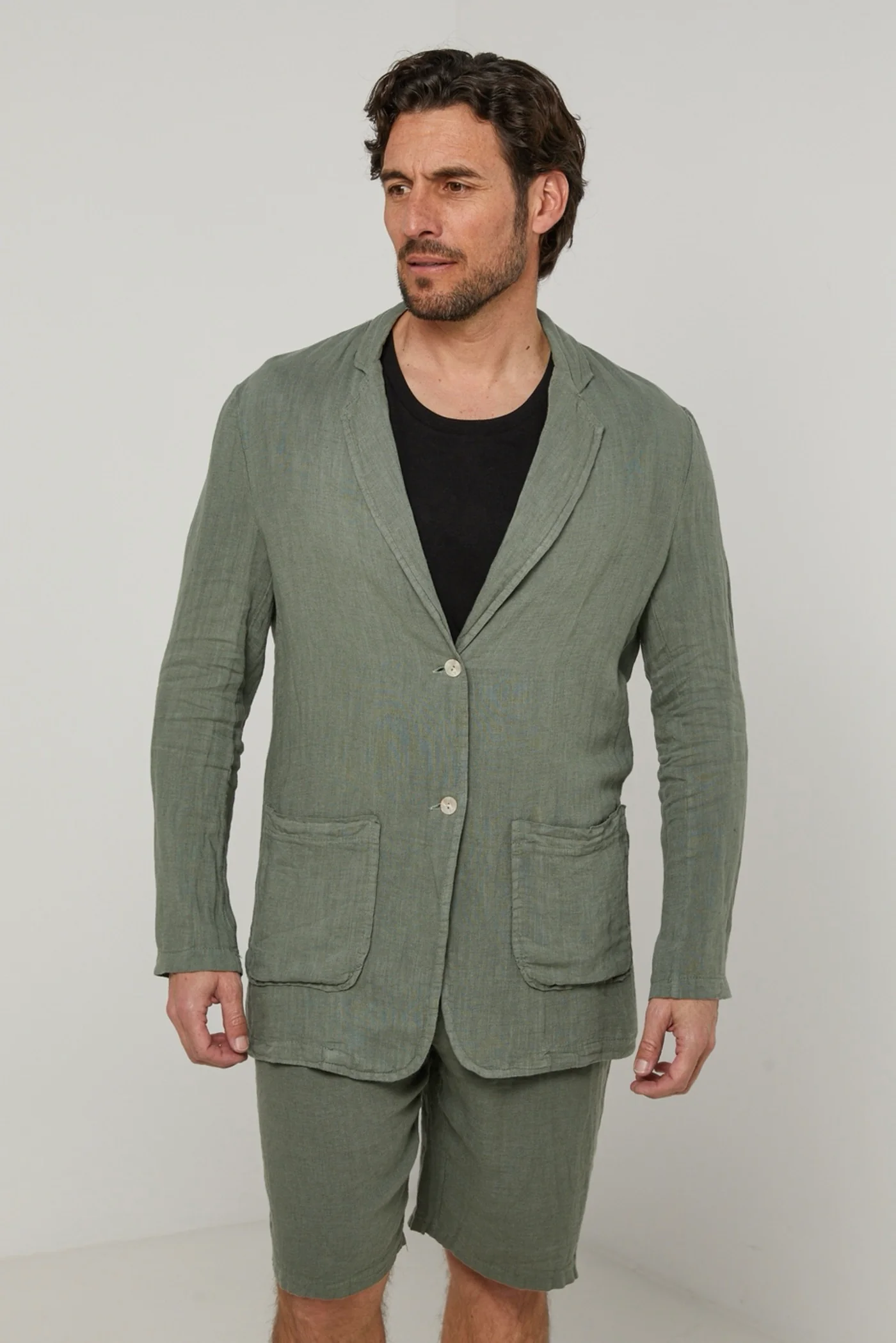 Veste - Kaki - Homme - Image 5