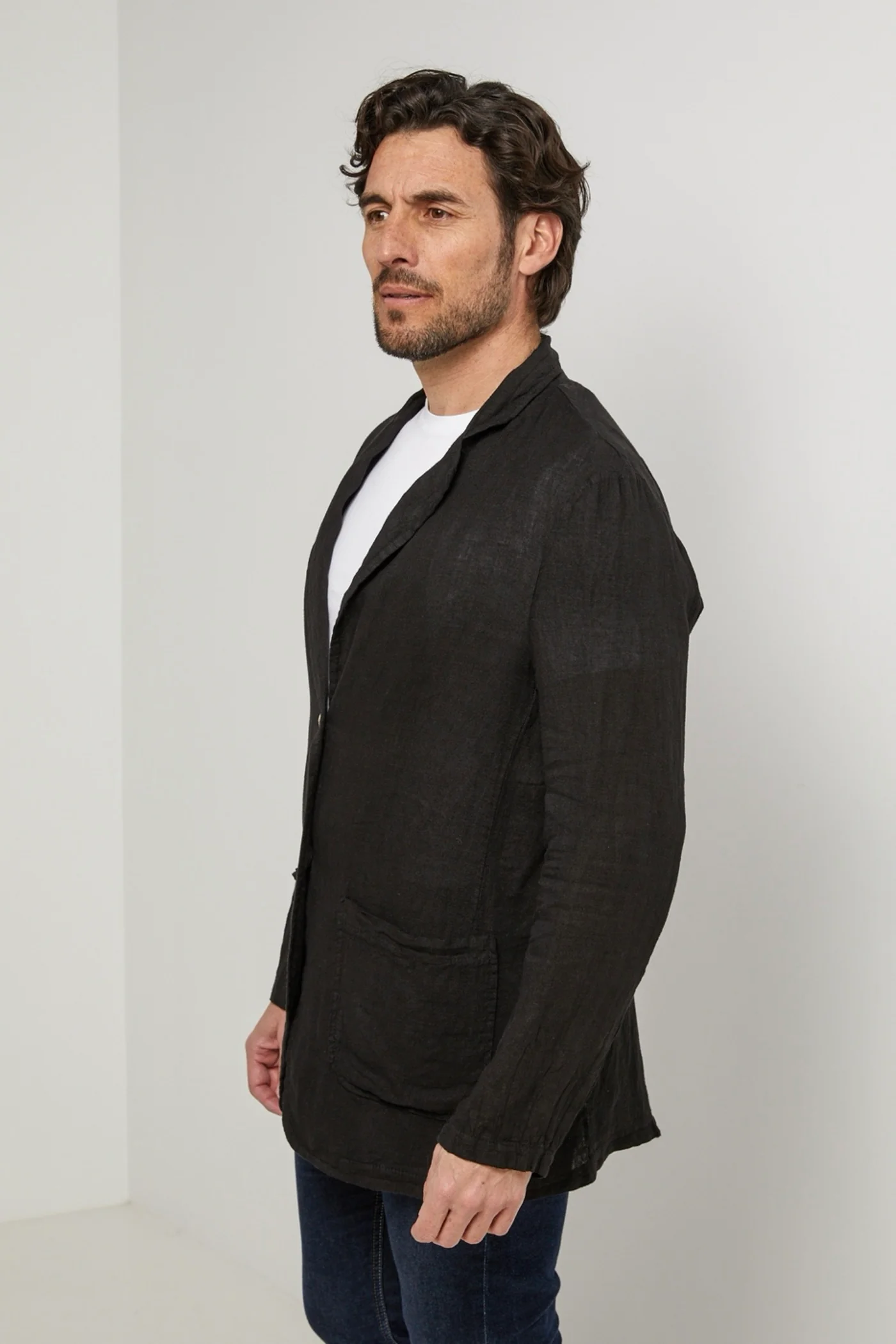 Veste - Noir - Homme - Image 4