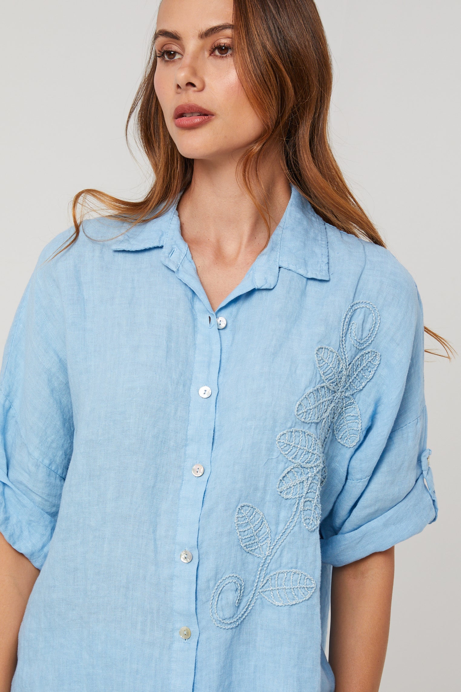 Chemise - Indigo - Femme - Image 2
