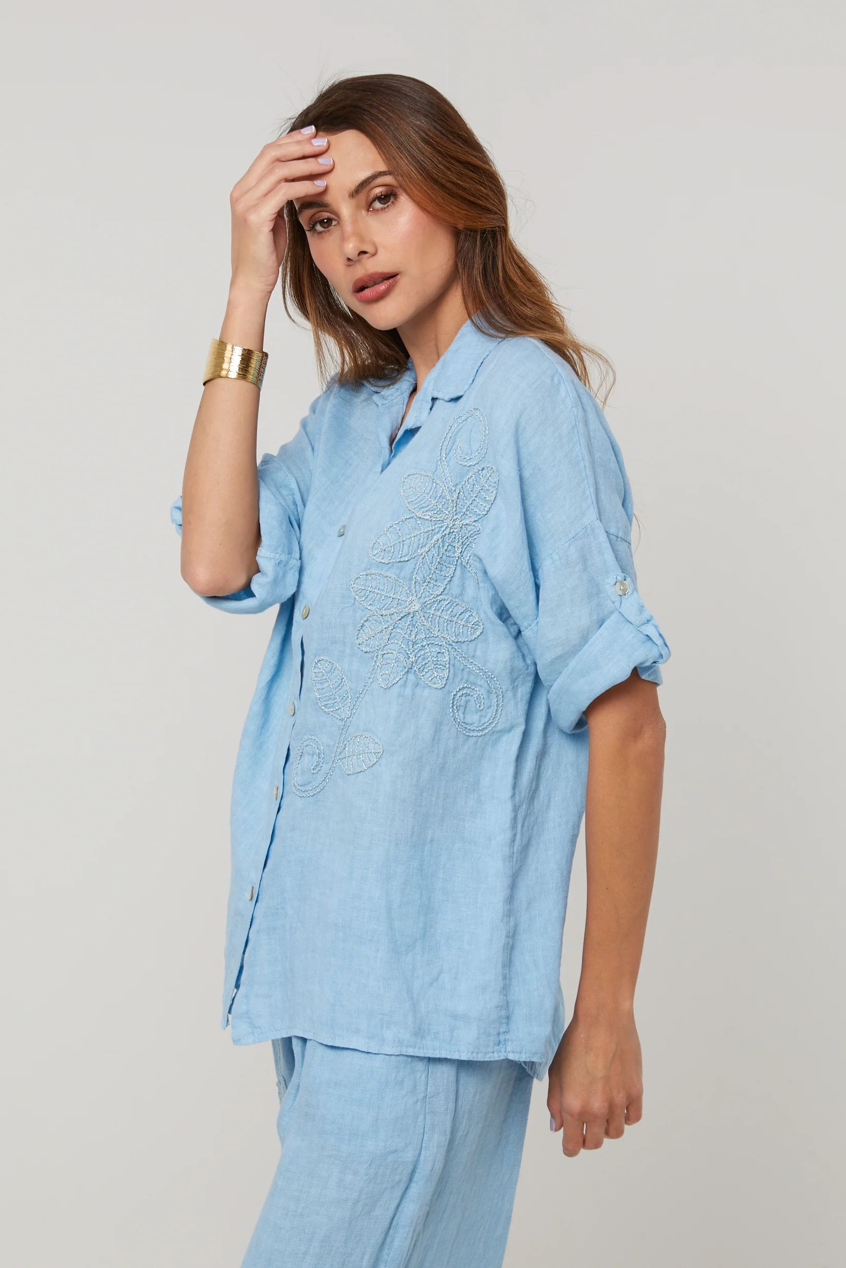 Chemise - Indigo - Femme - Image 4