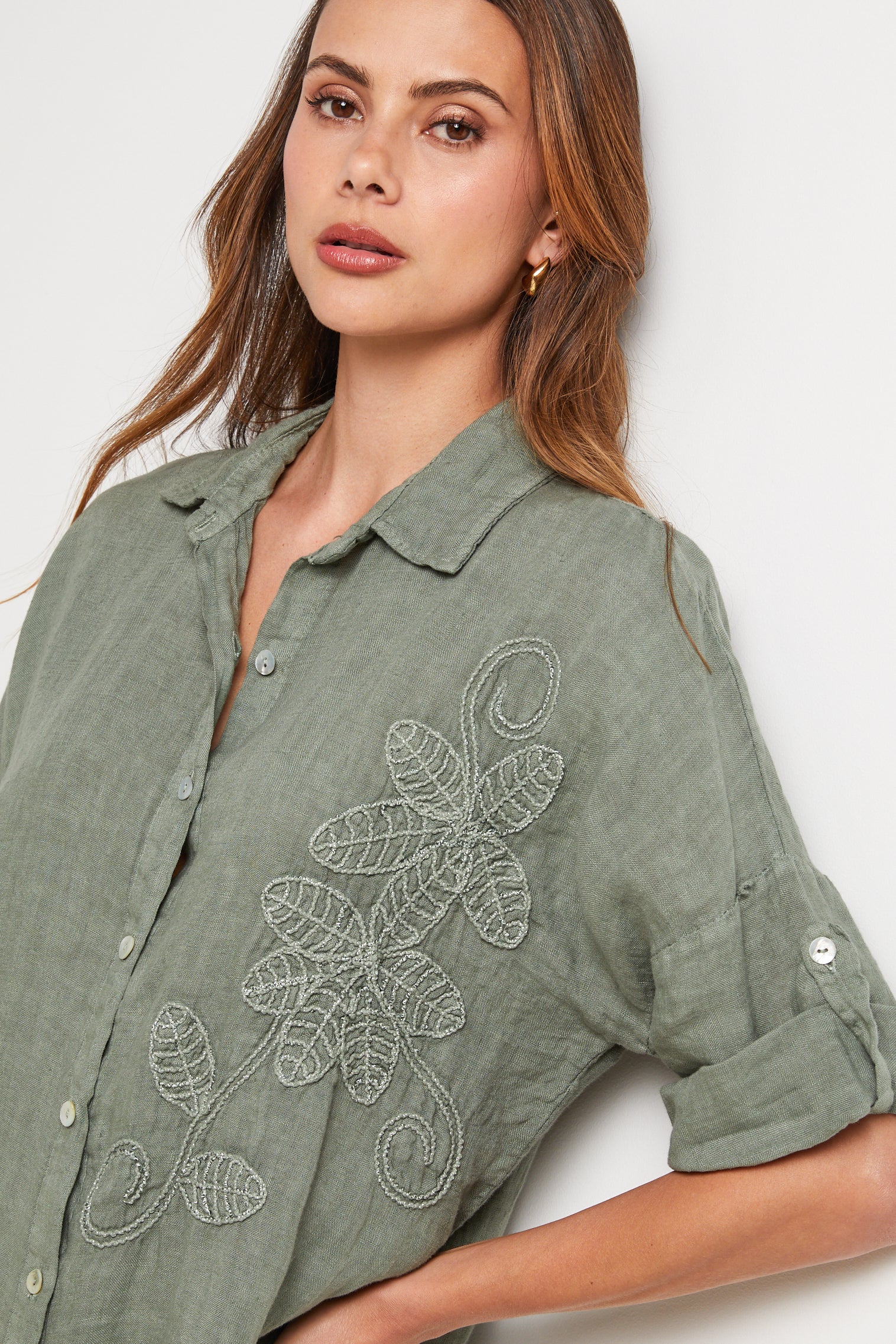 Chemise - Kaki - Femme - Image 3