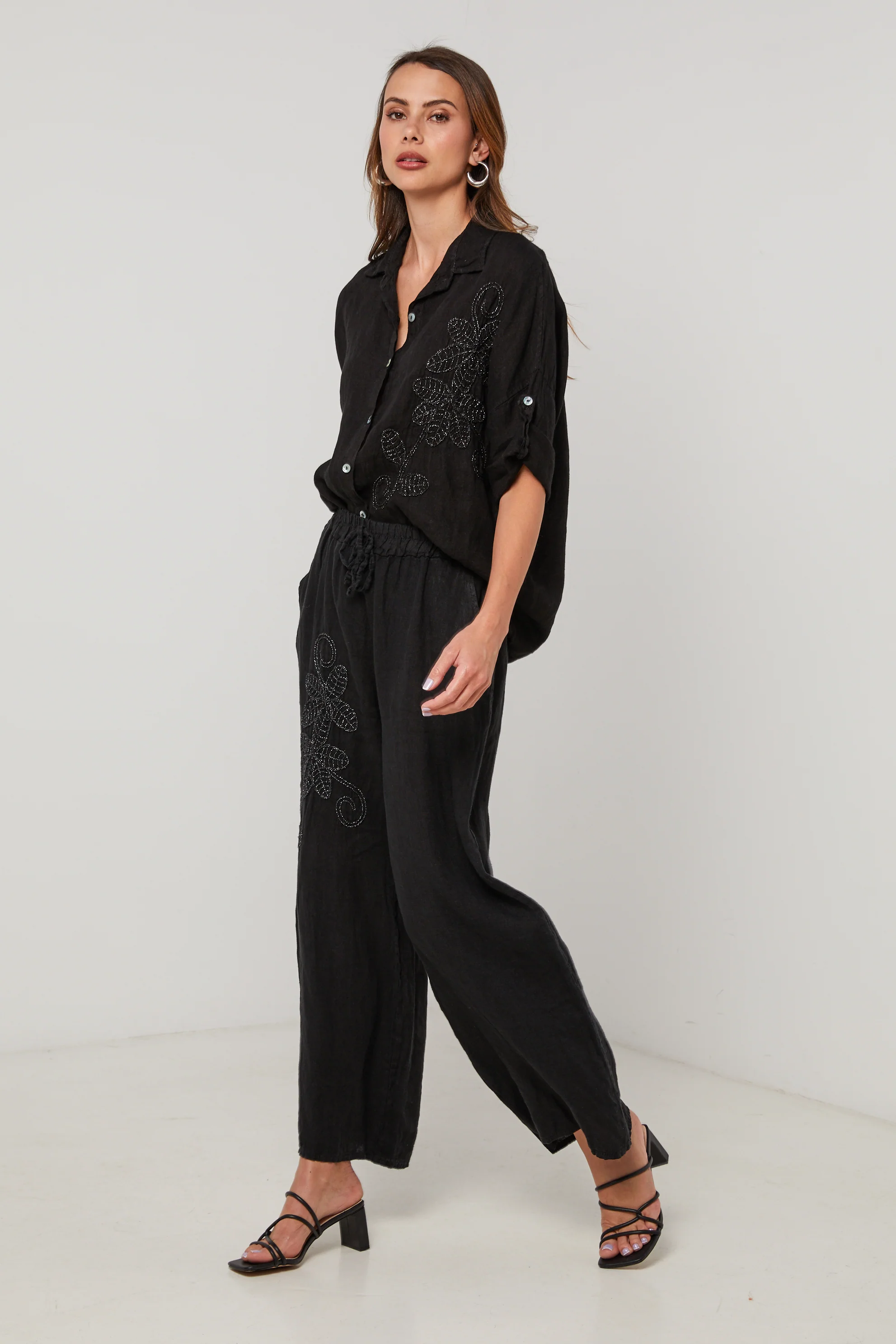 Chemise - Noir - Femme - Image 2