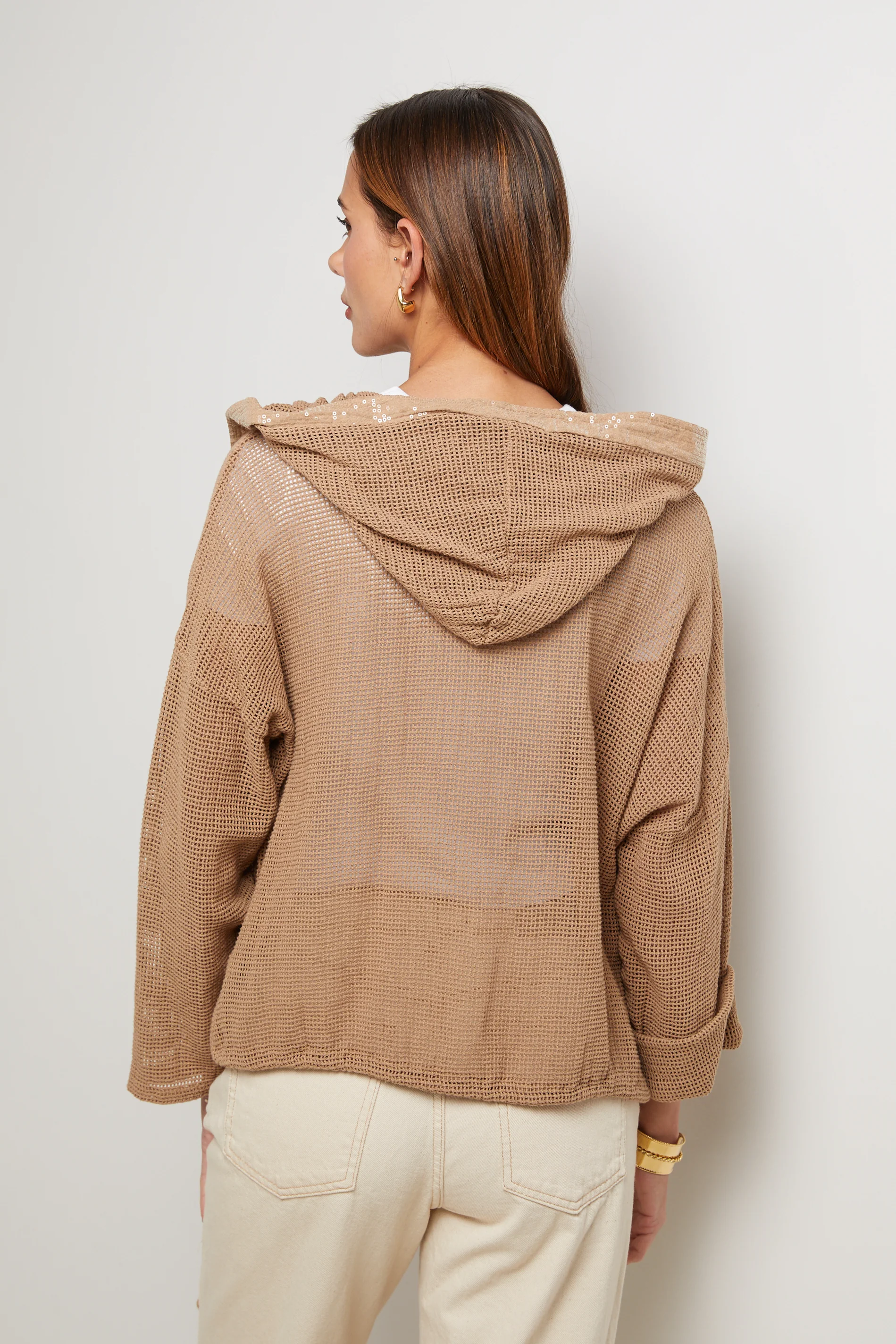 Gilet - Camel - Femme - Image 3