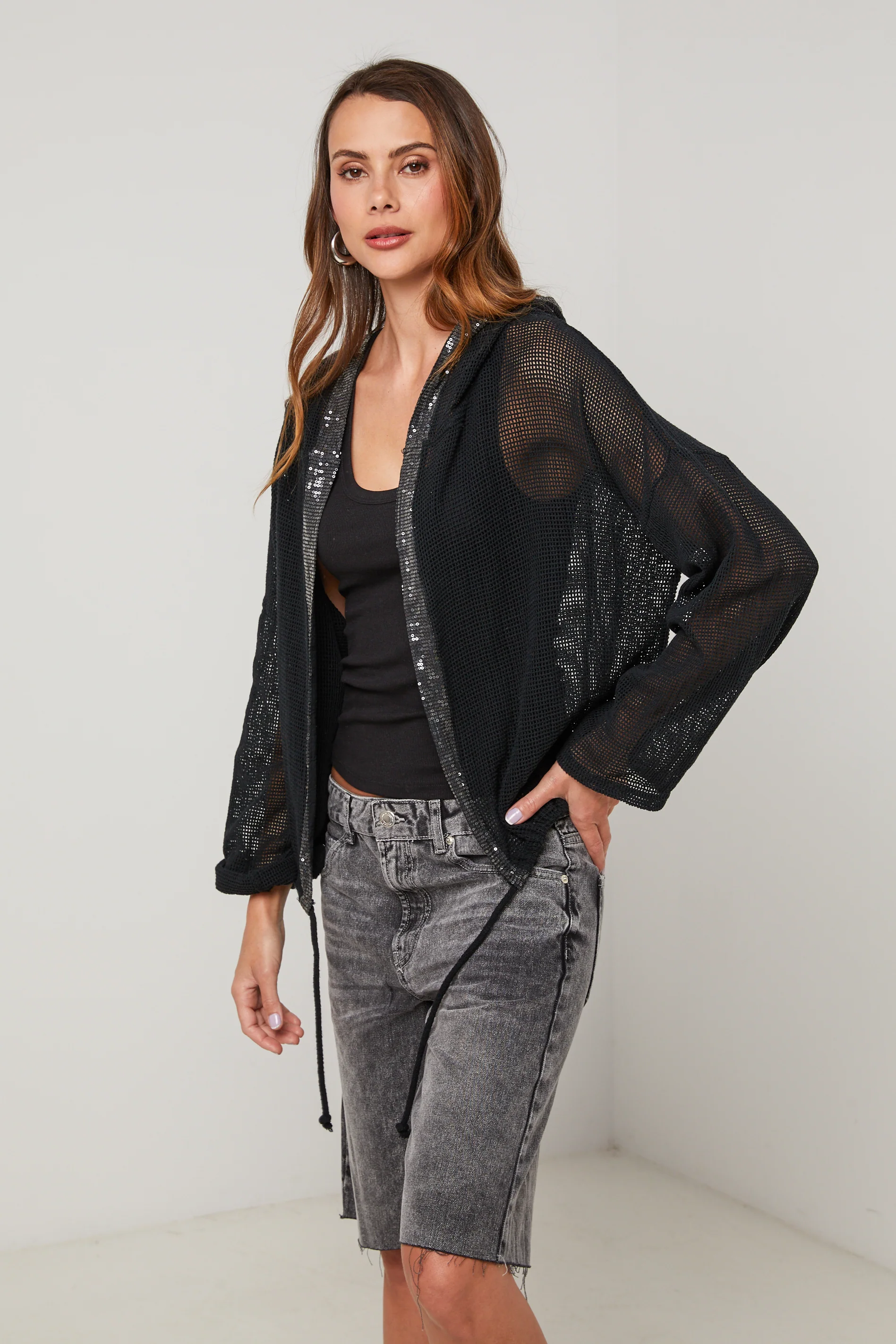 Gilet - Noir - Femme - Image 5