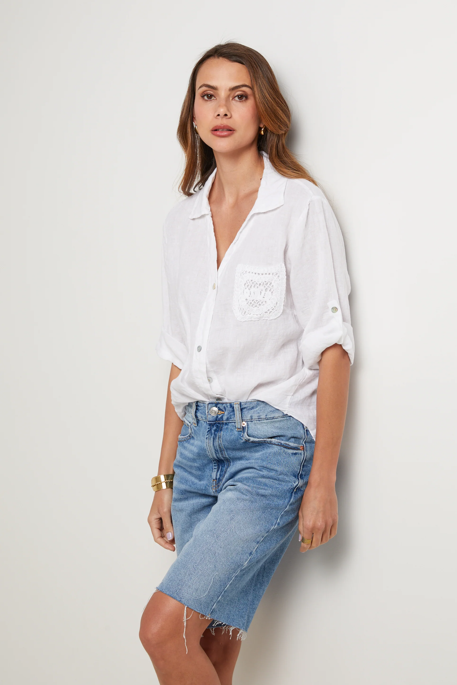 Chemise - Blanc - Femme - Image 4