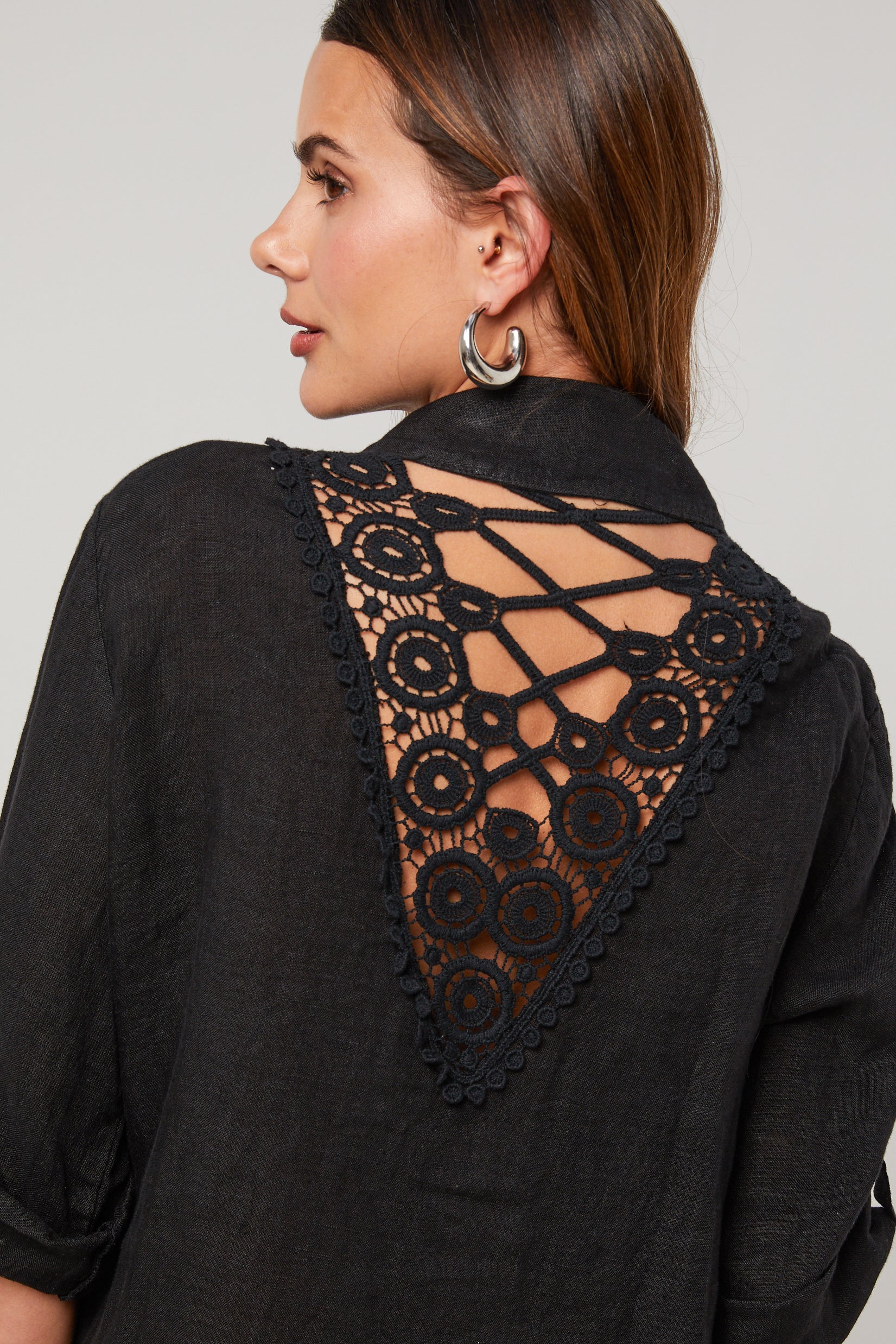 Chemise - Noir - Femme - Image 2