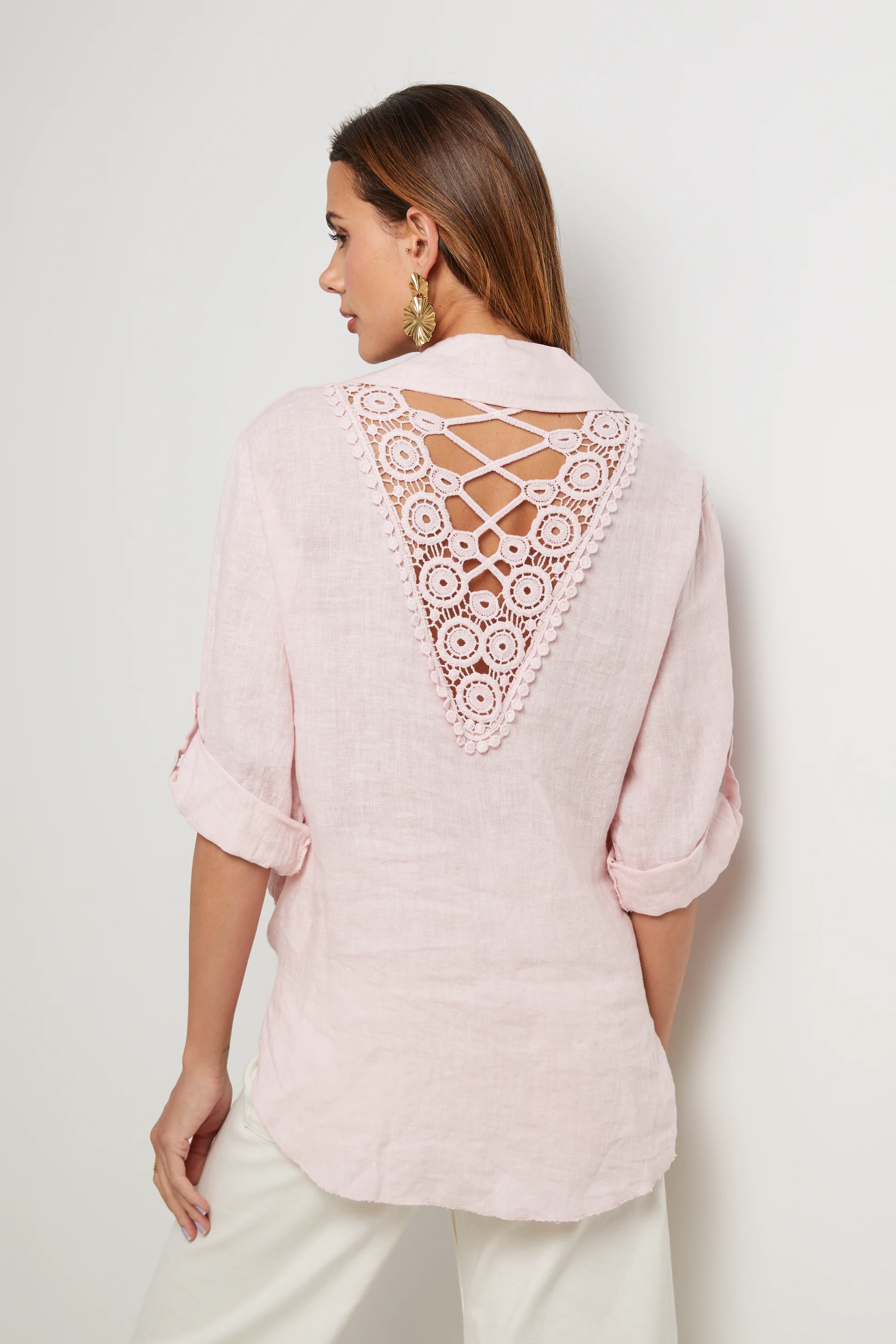 Chemise - Rose - Femme - Image 3