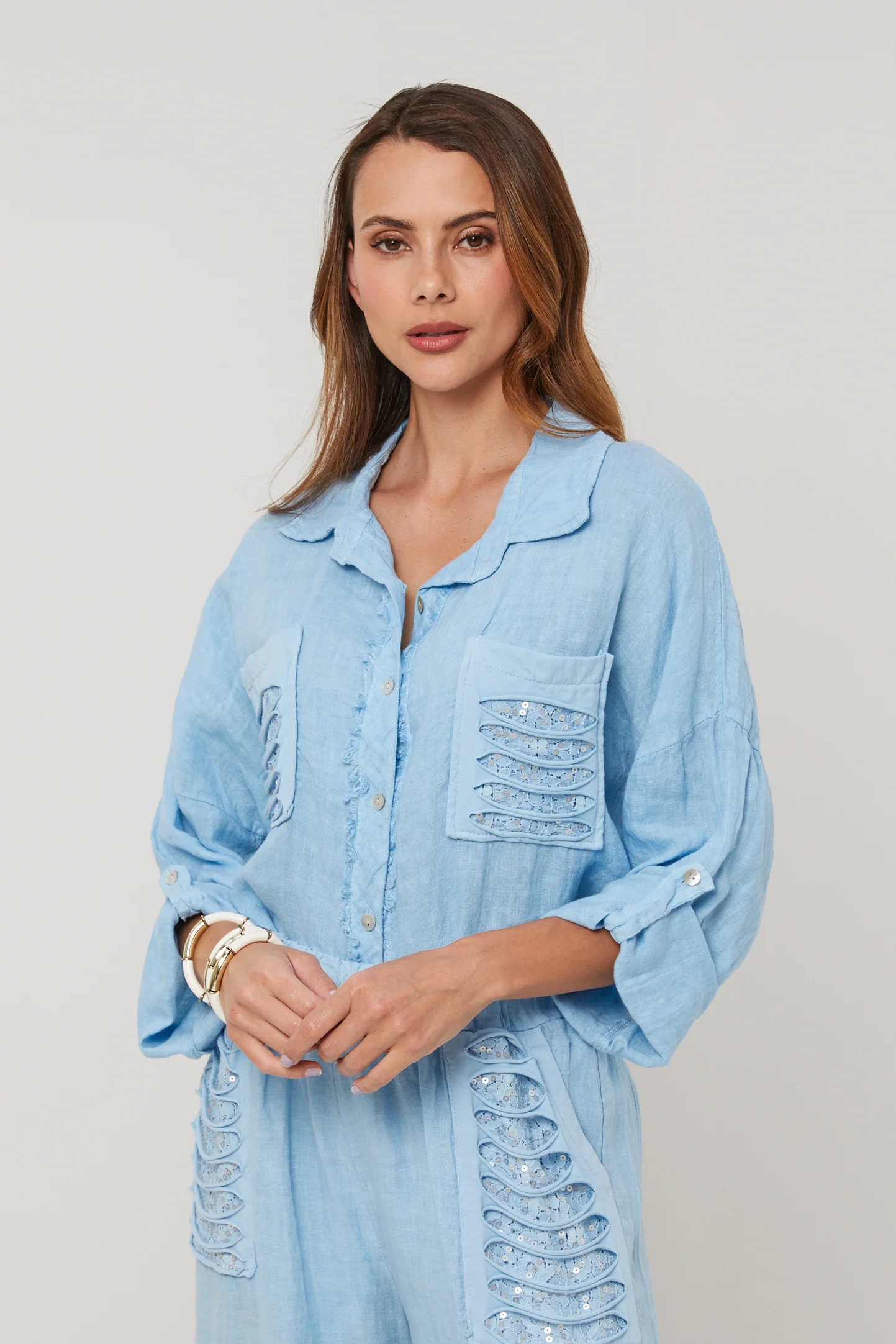 Chemise - Indigo - Femme - Image 5