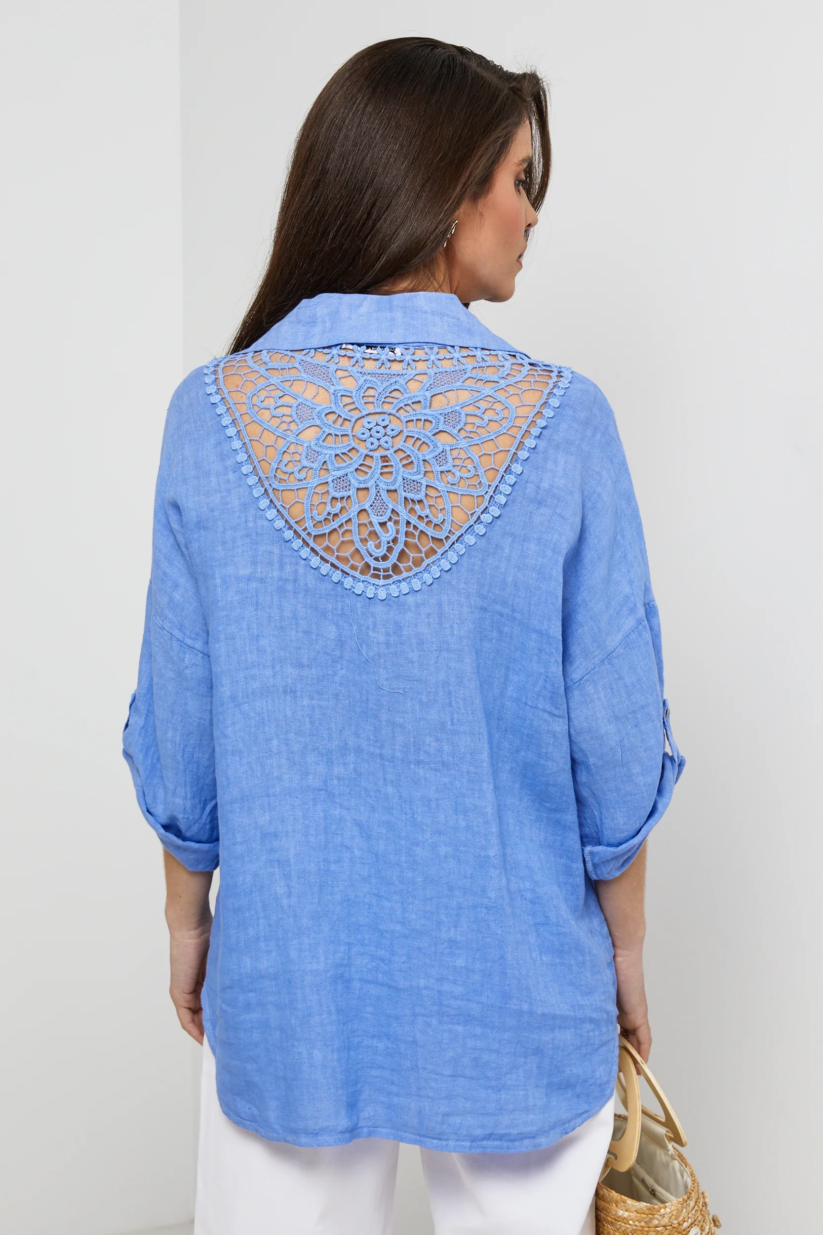 Chemise - Azur - Femme - Image 4