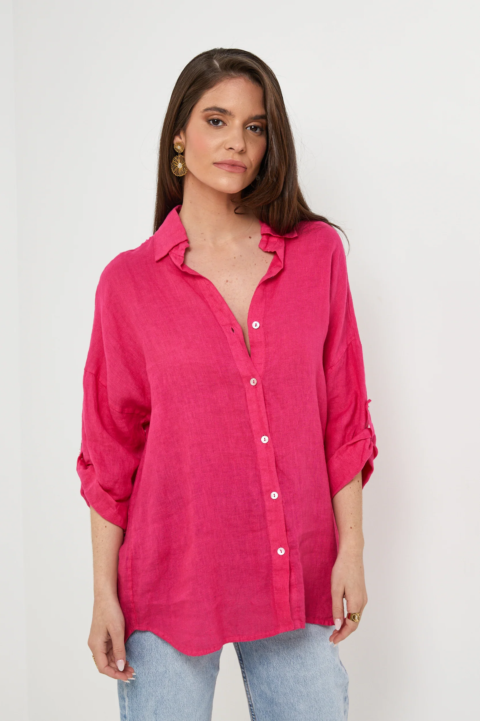 Chemise - Fushia - Femme - Image 5