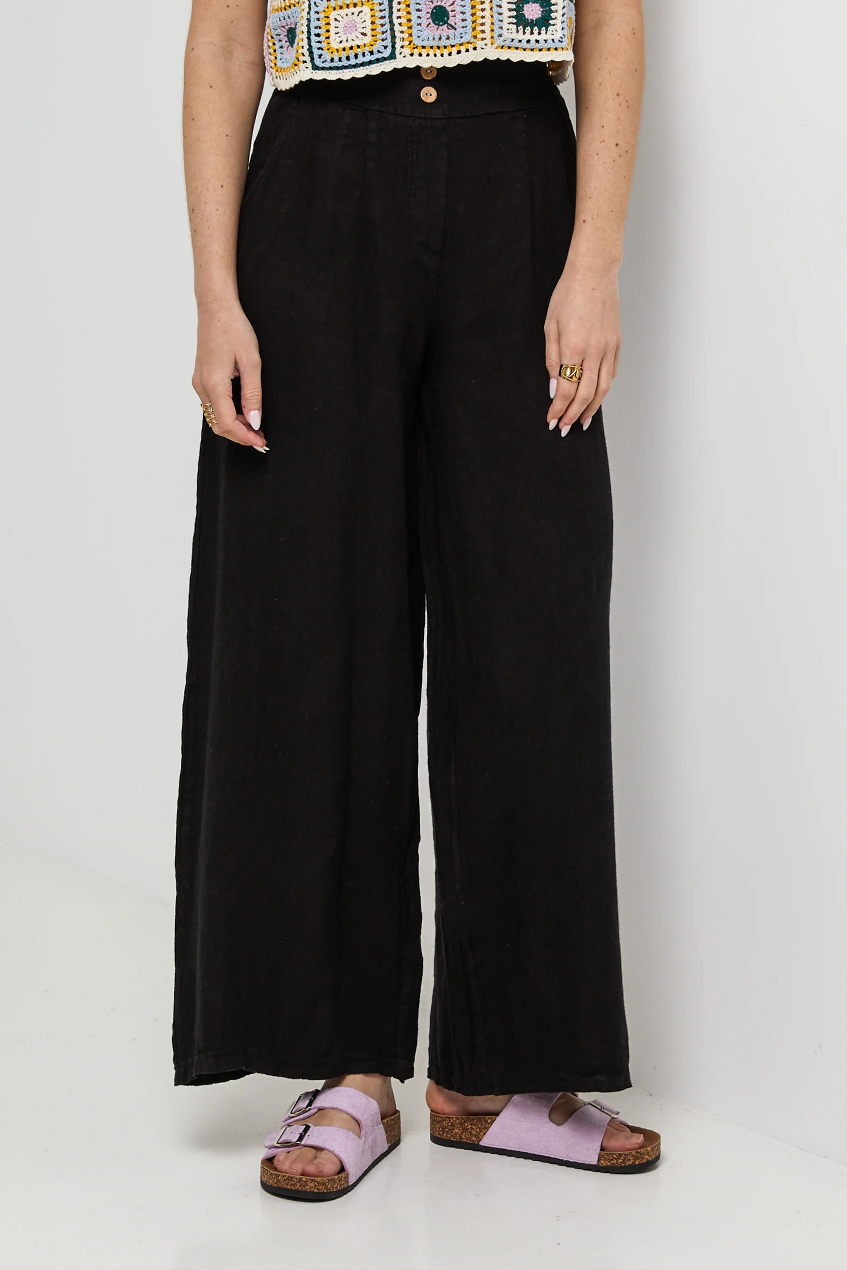 Pantalon - Noir - Femme - Image 3