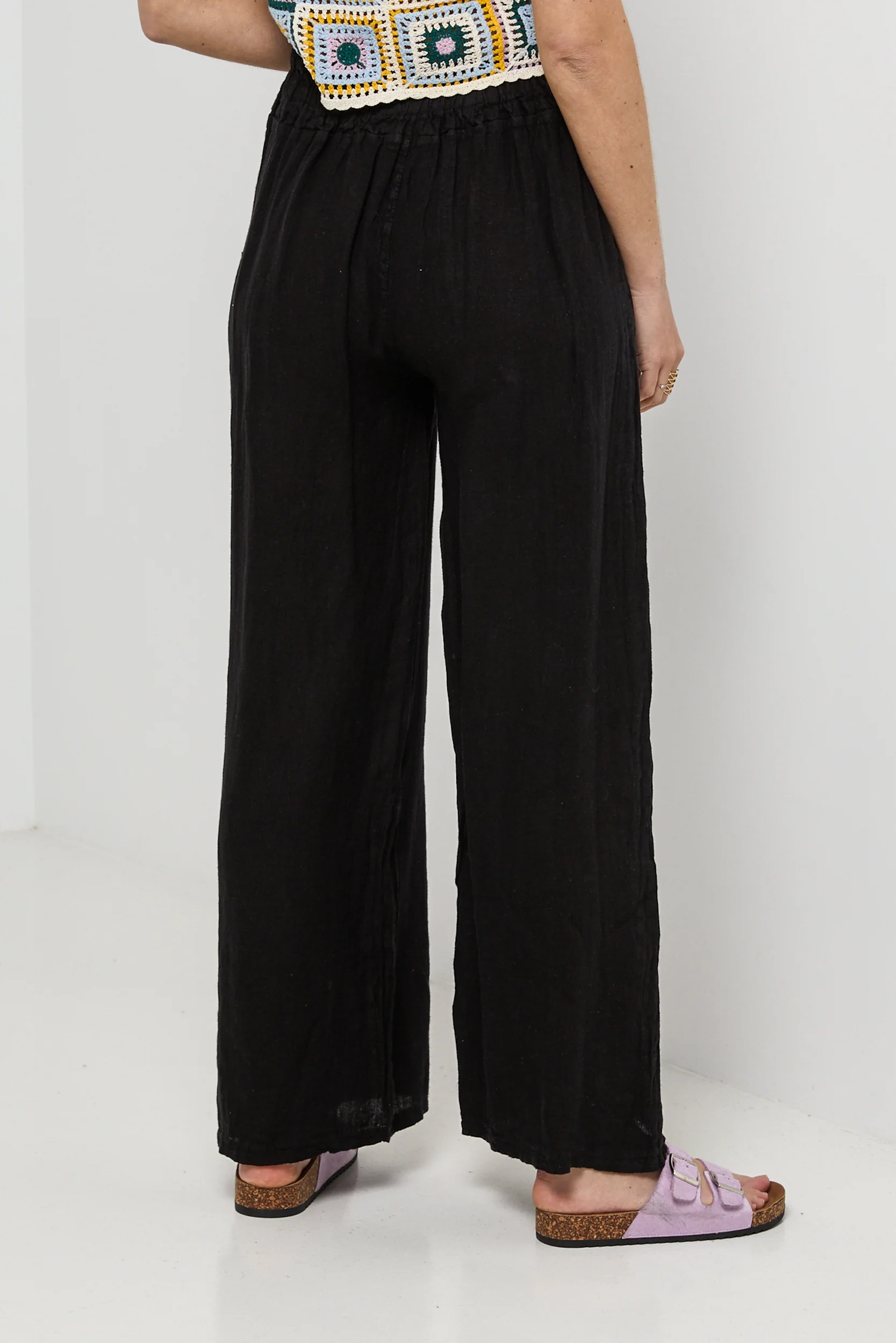 Pantalon - Noir - Femme - Image 4