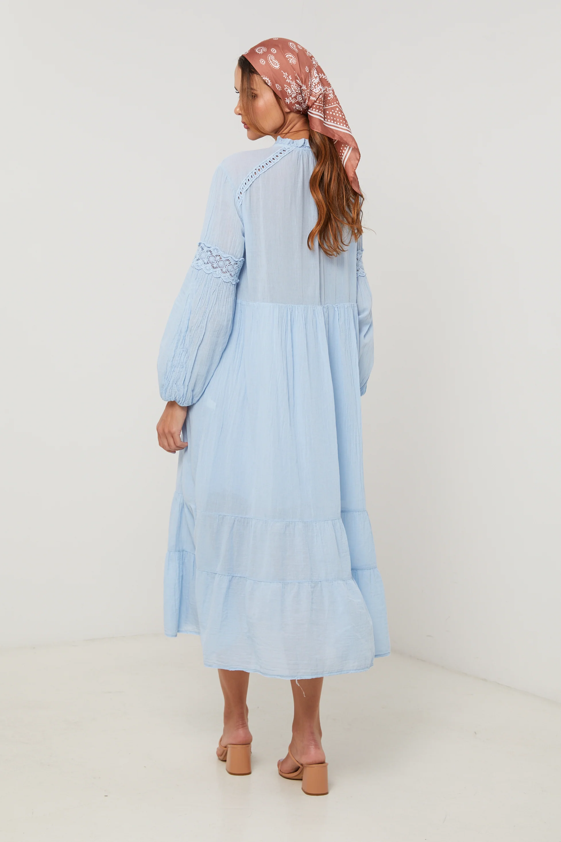 Robe - Ciel - Femme - Image 3
