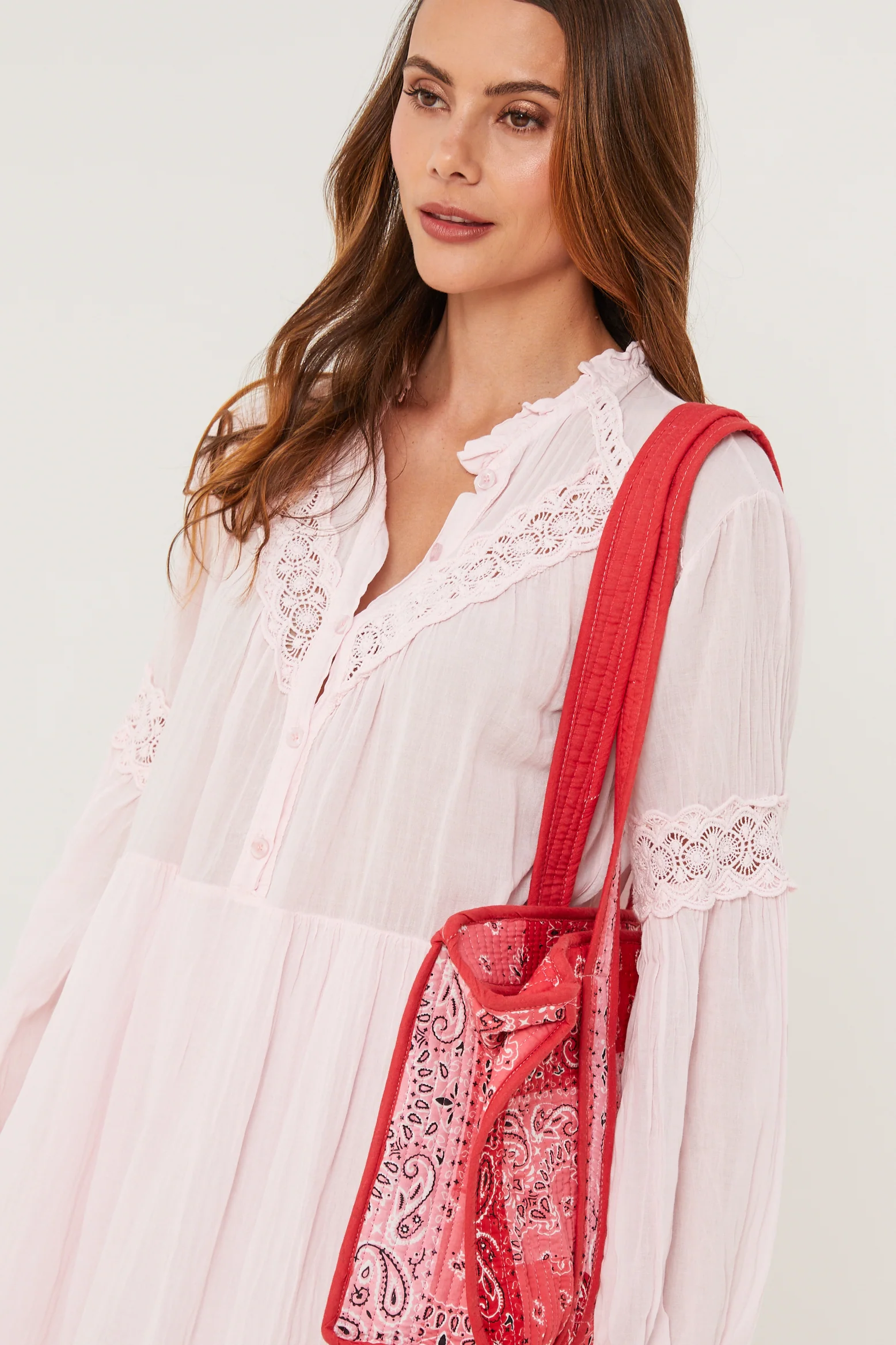 Robe - Rose - Femme - Image 2