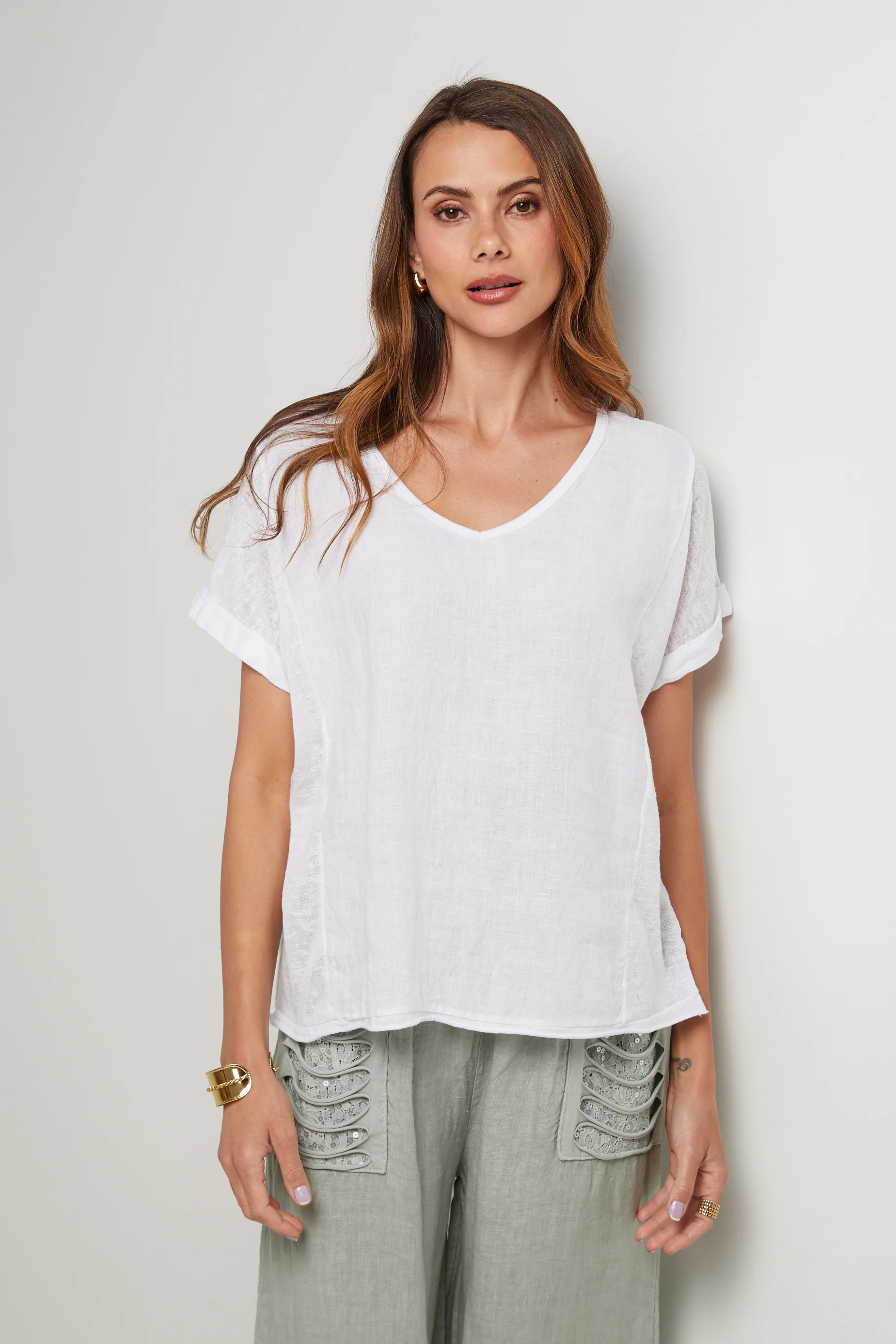 Top - Blanc - Femme - Image 4