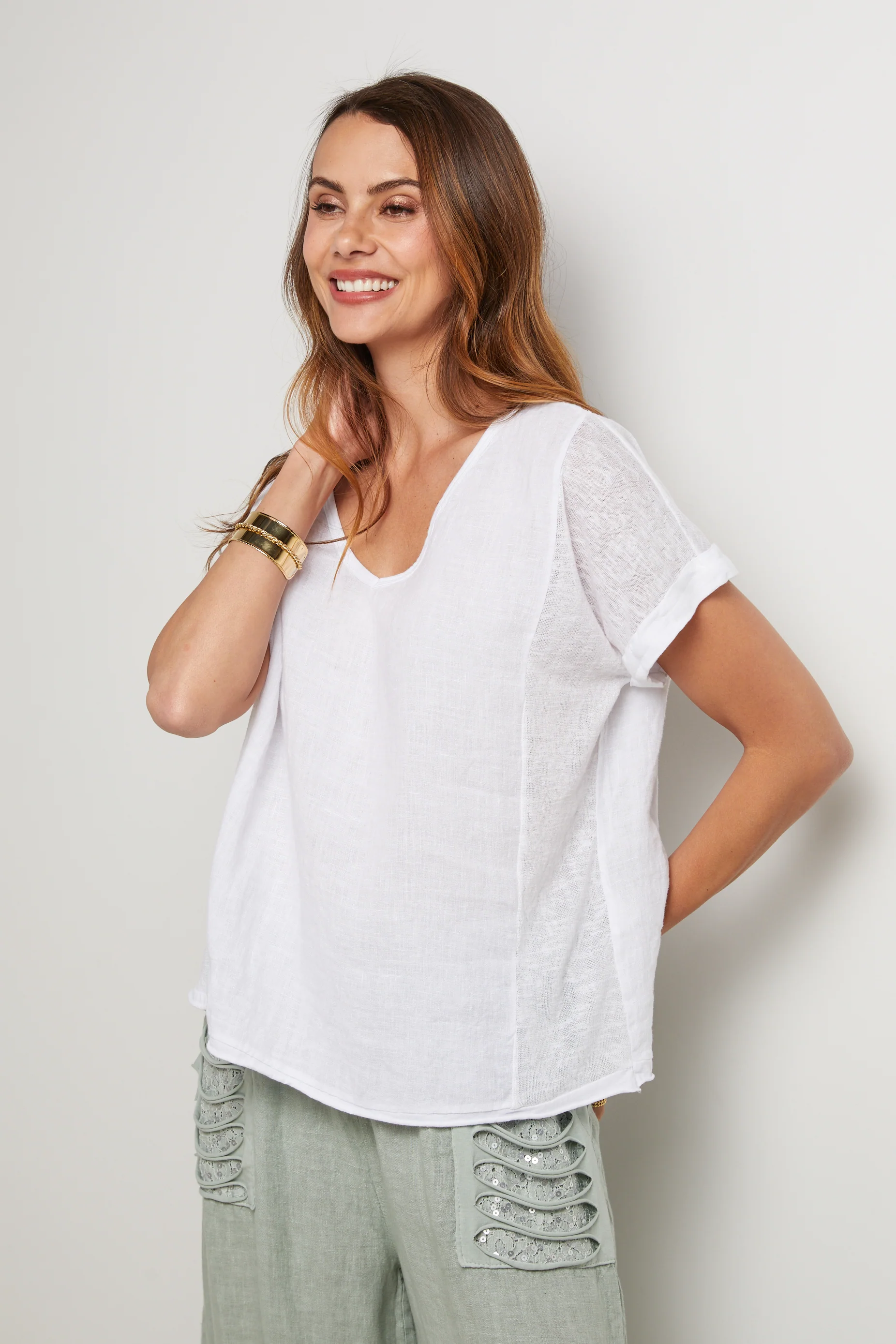 Top - Blanc - Femme - Image 5