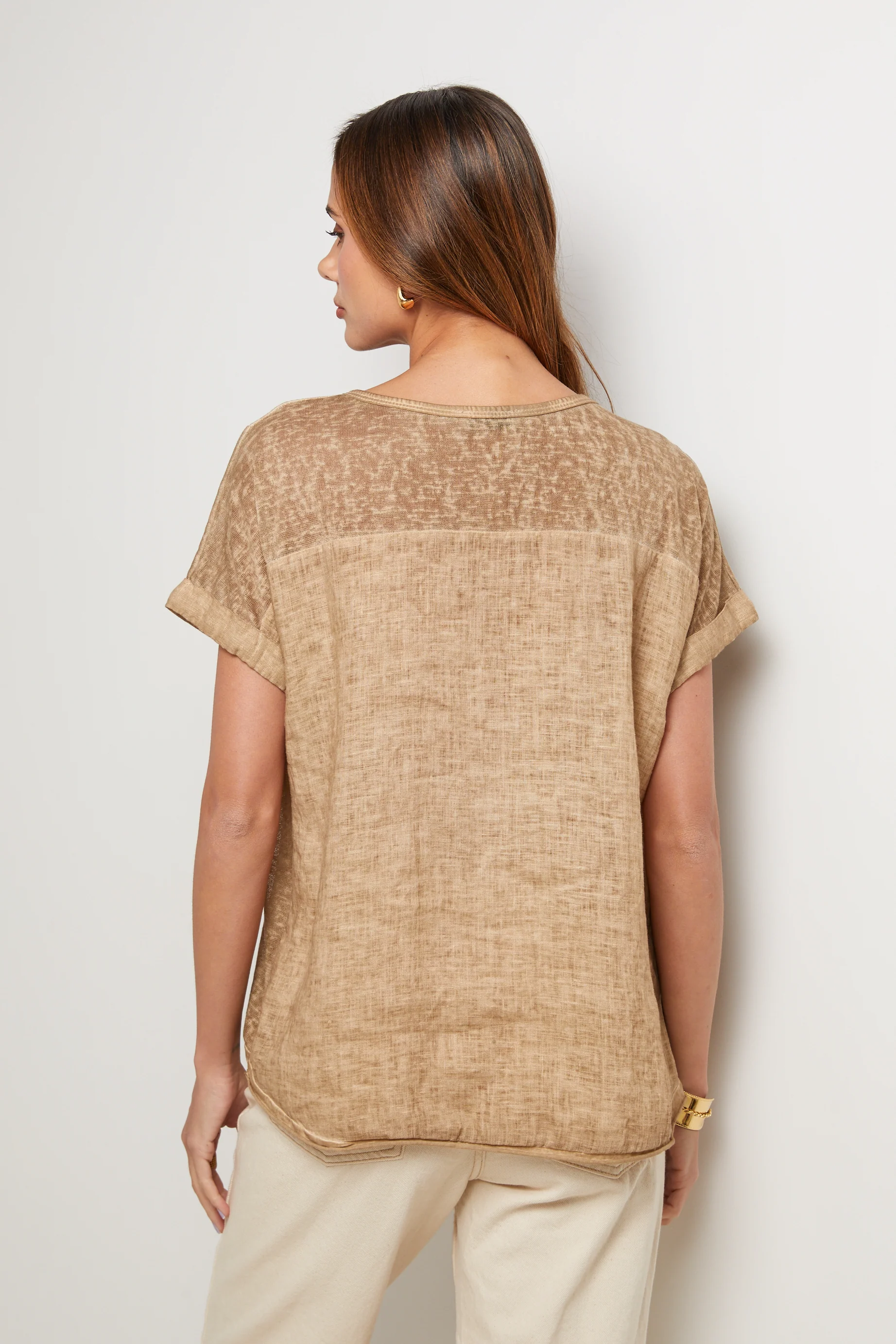 Top - Camel - Femme - Image 3