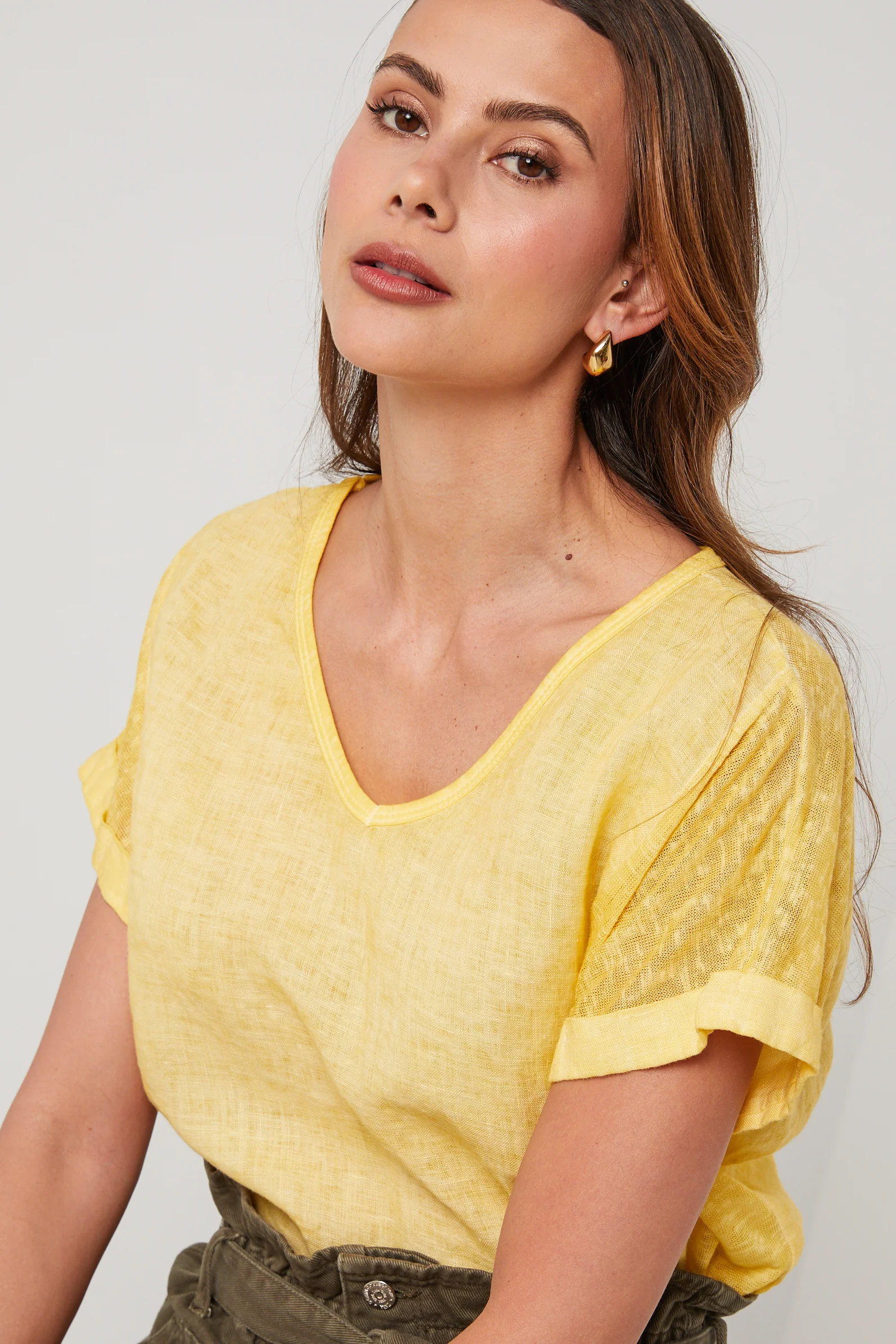 Top - Jaune - Femme - Image 4