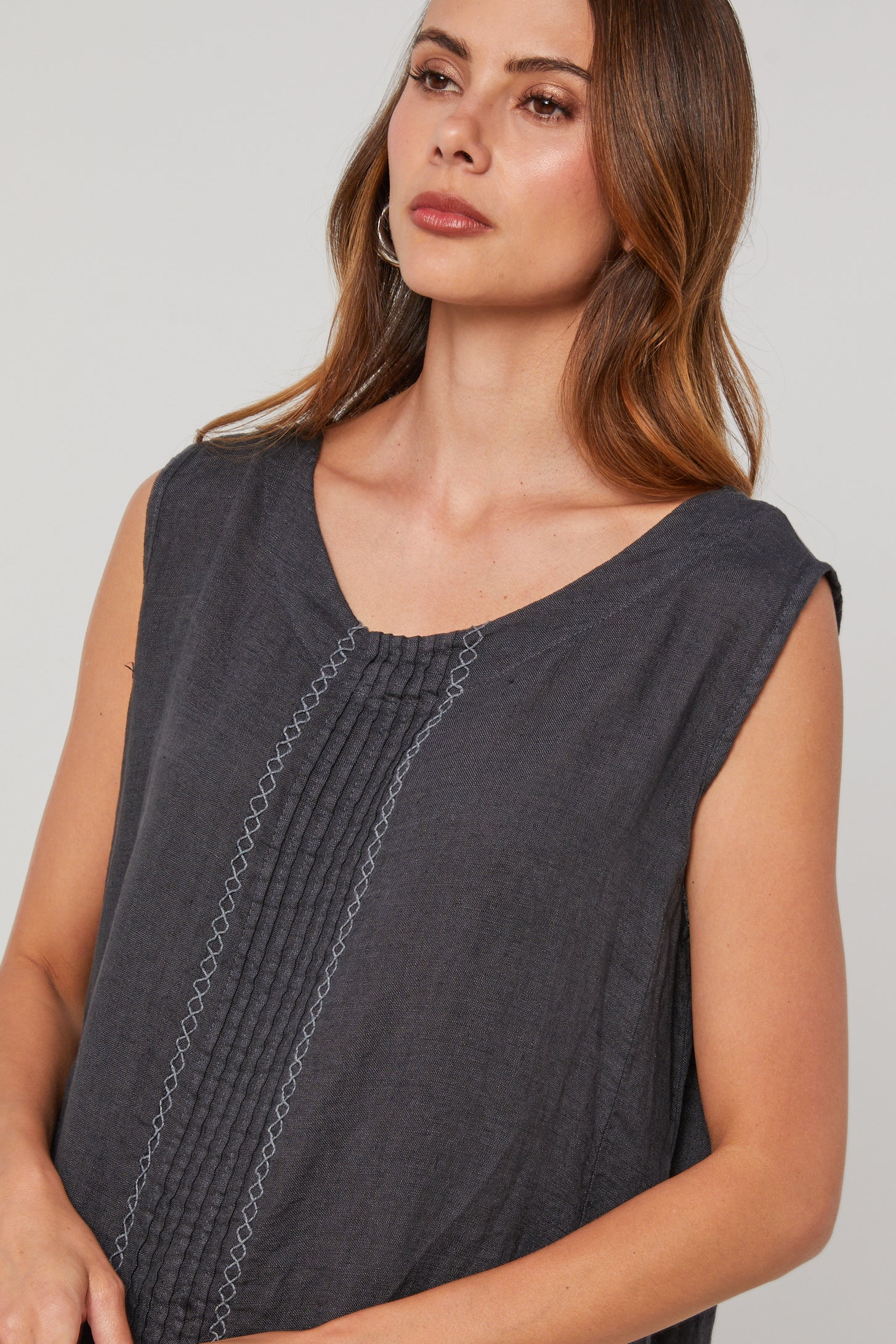 Robe - Marine - Femme - Image 2
