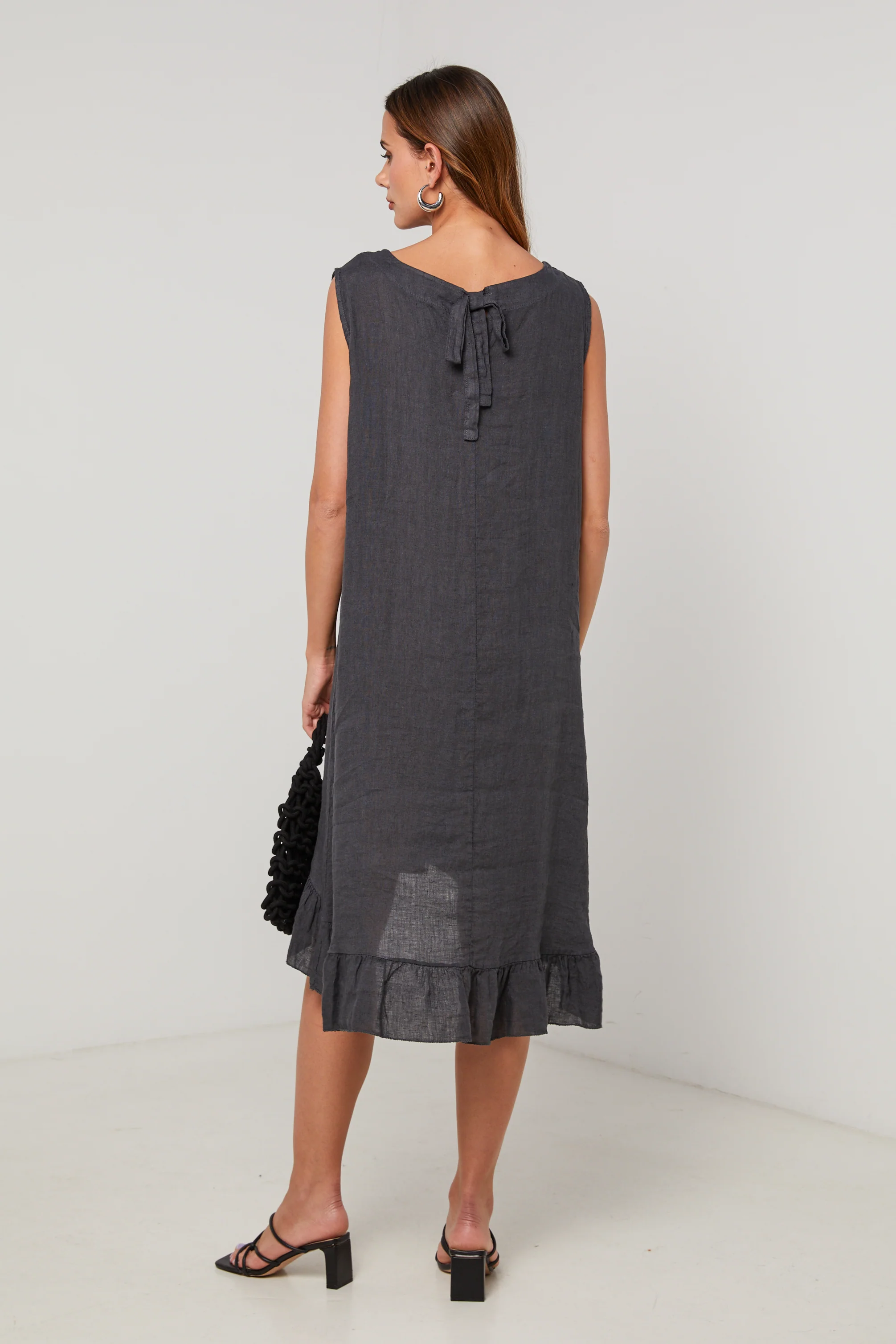 Robe - Marine - Femme - Image 3