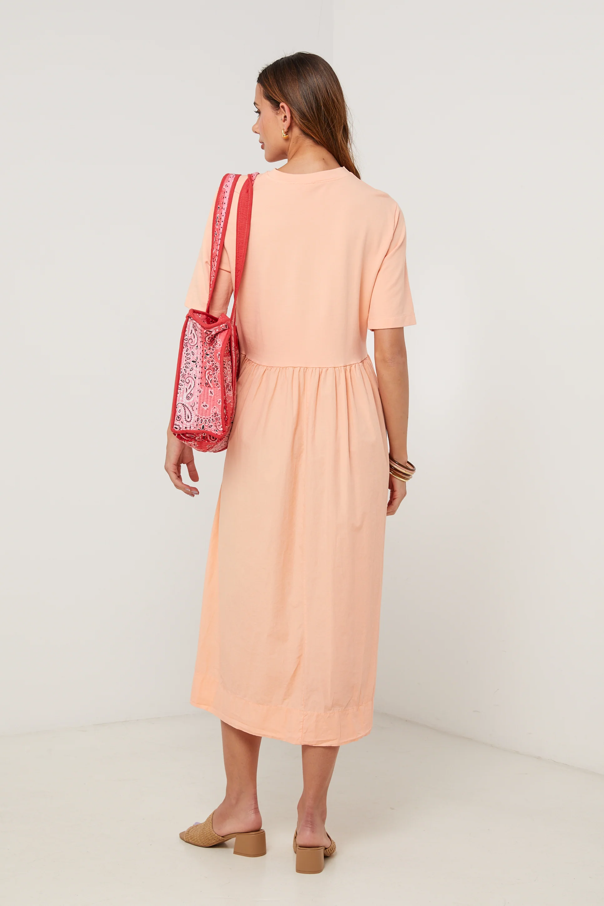 Robe - Saumon - Femme - Image 2