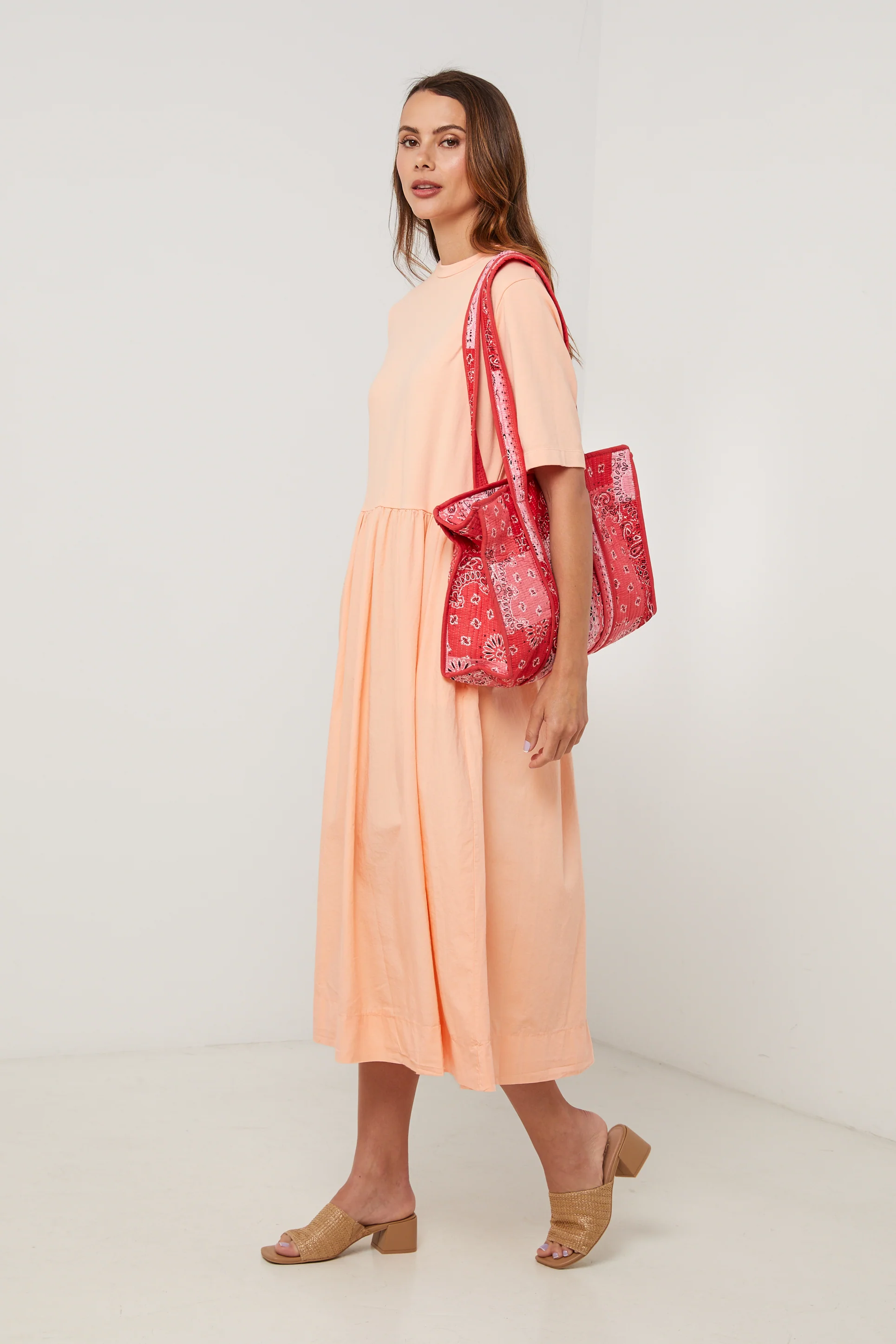 Robe - Saumon - Femme - Image 3