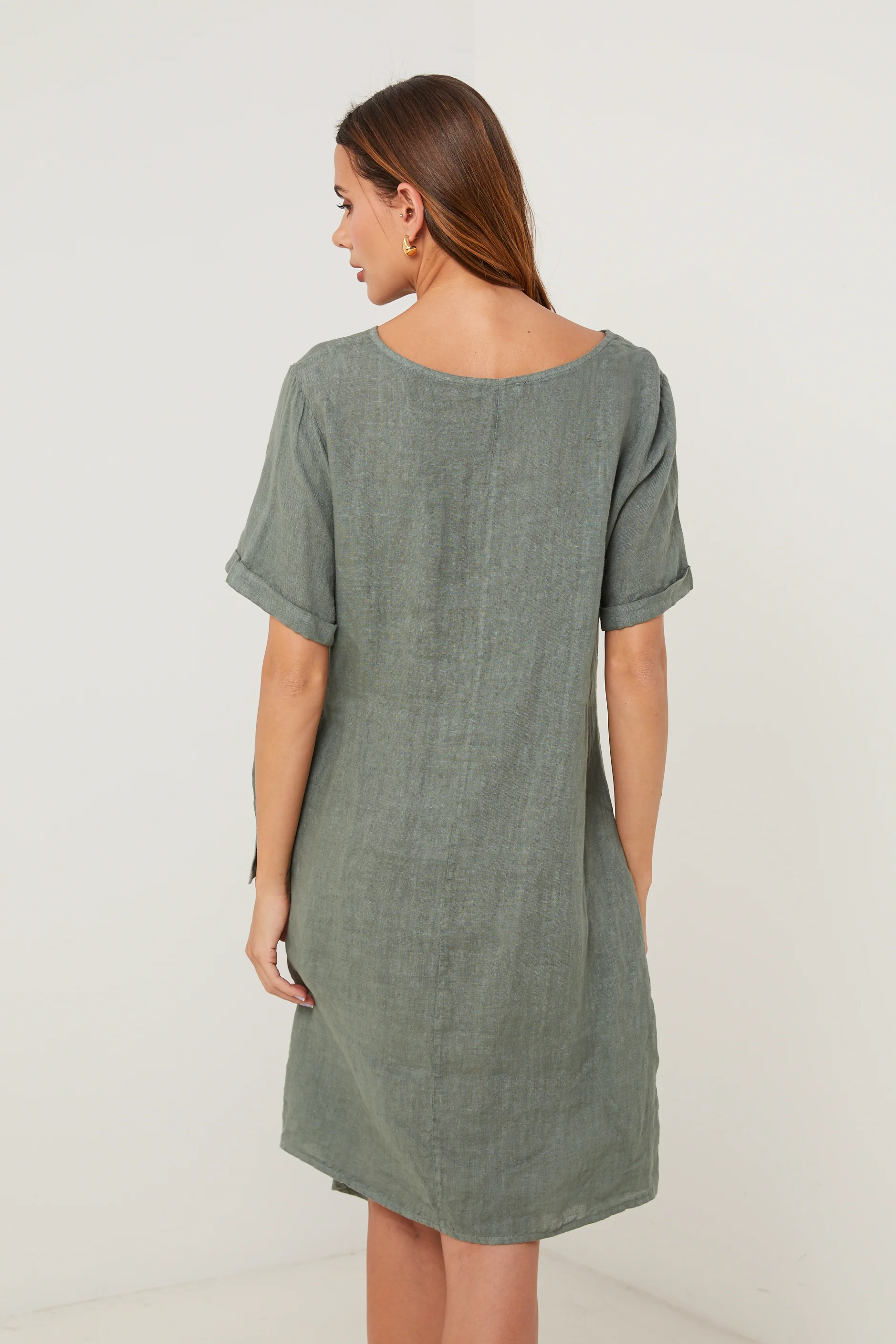Robe - Kaki - Femme - Image 3