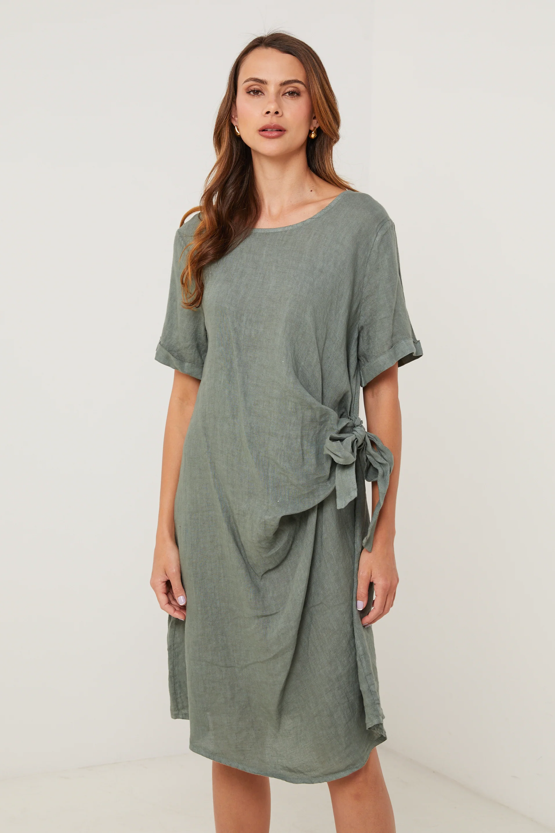 Robe - Kaki - Femme - Image 5