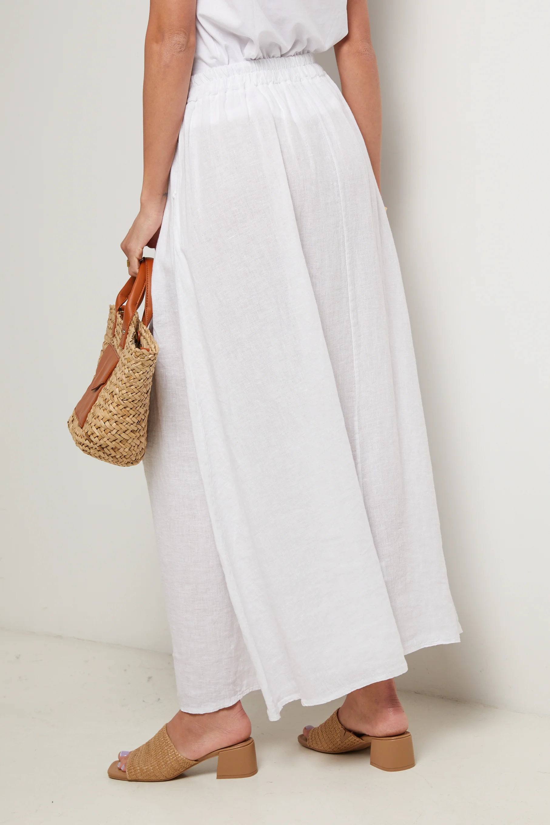 Jupe - Blanc - Femme - Image 3