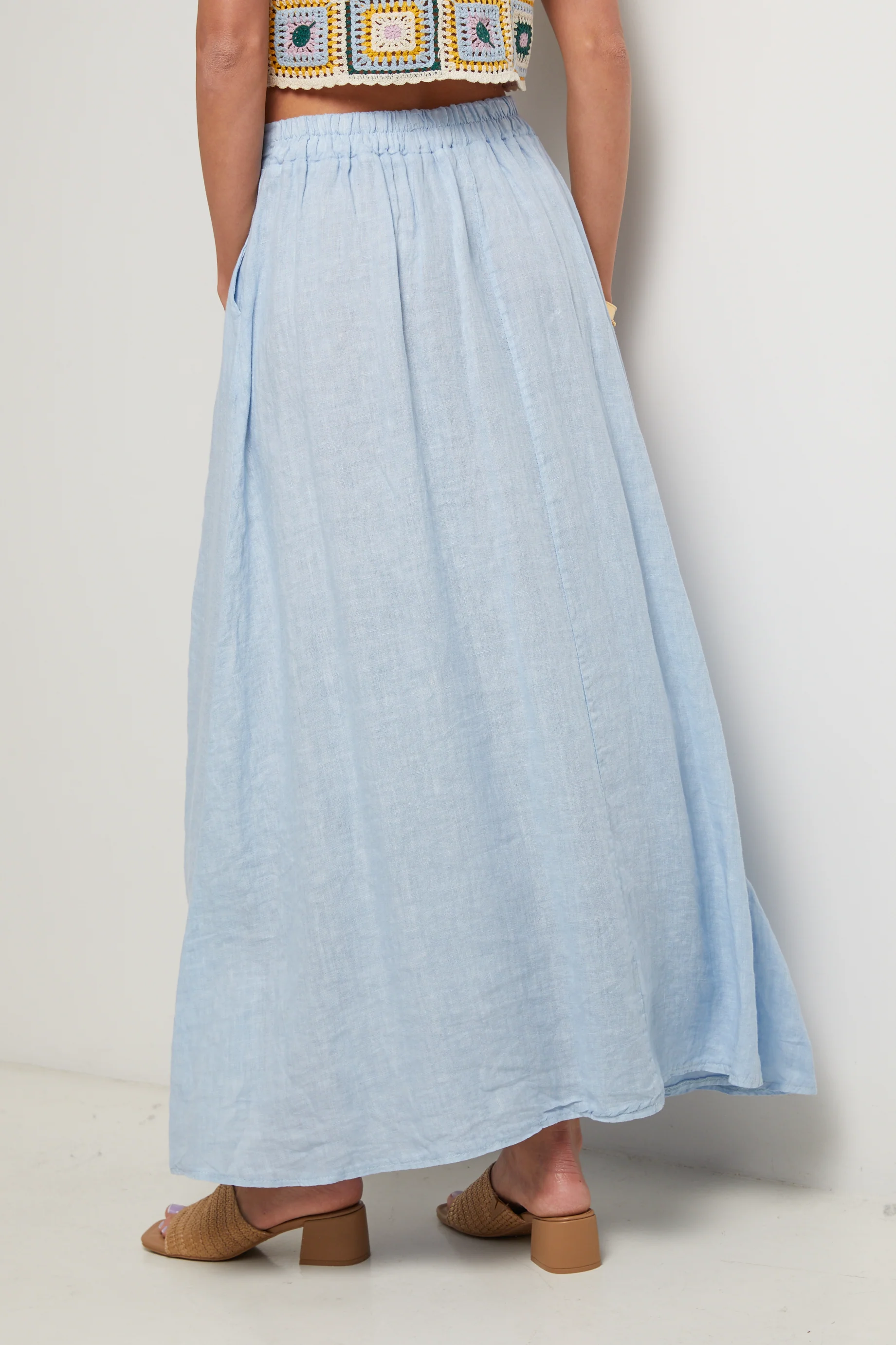 Jupe - Ciel - Femme - Image 3