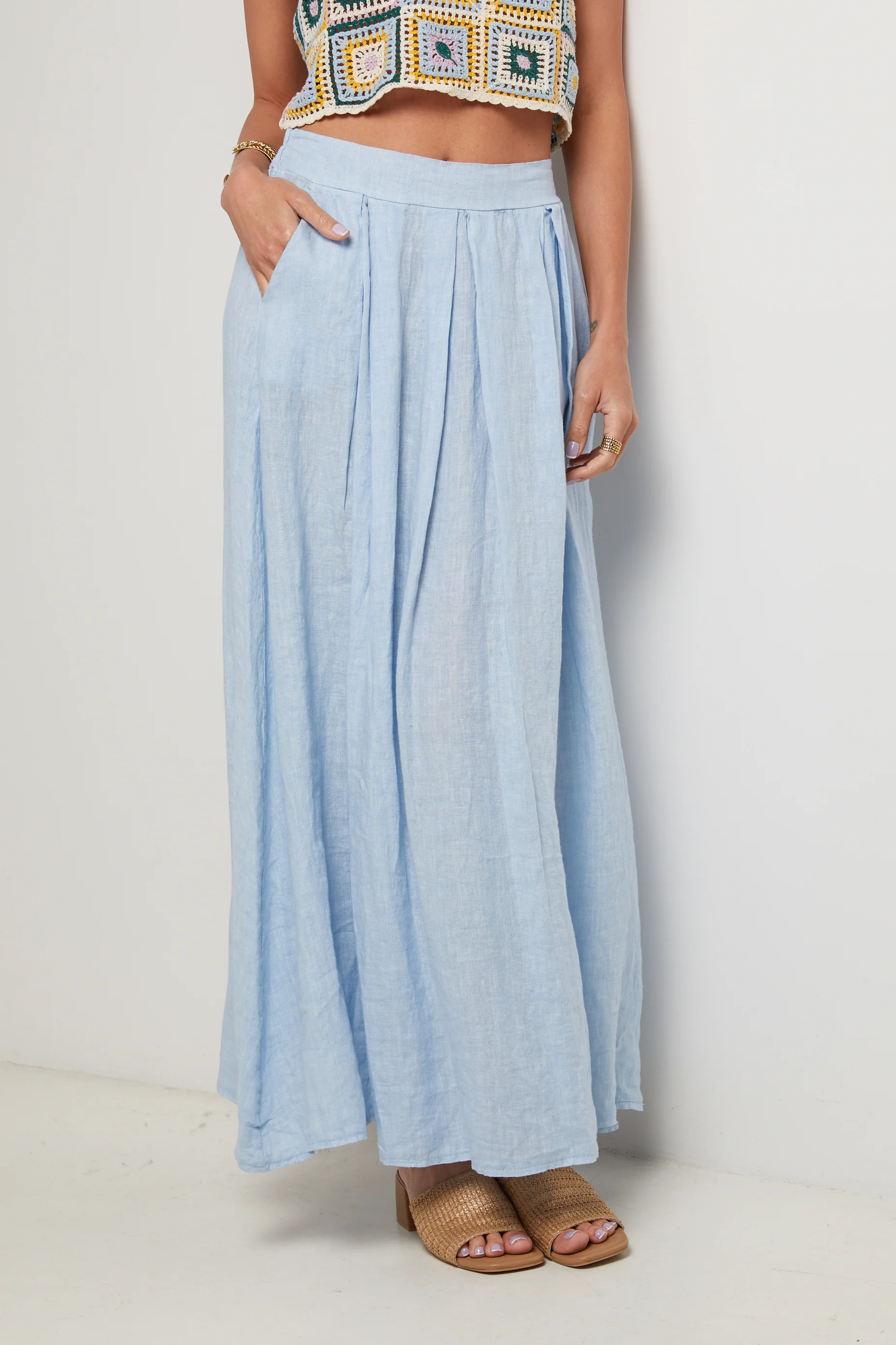Jupe - Ciel - Femme - Image 5