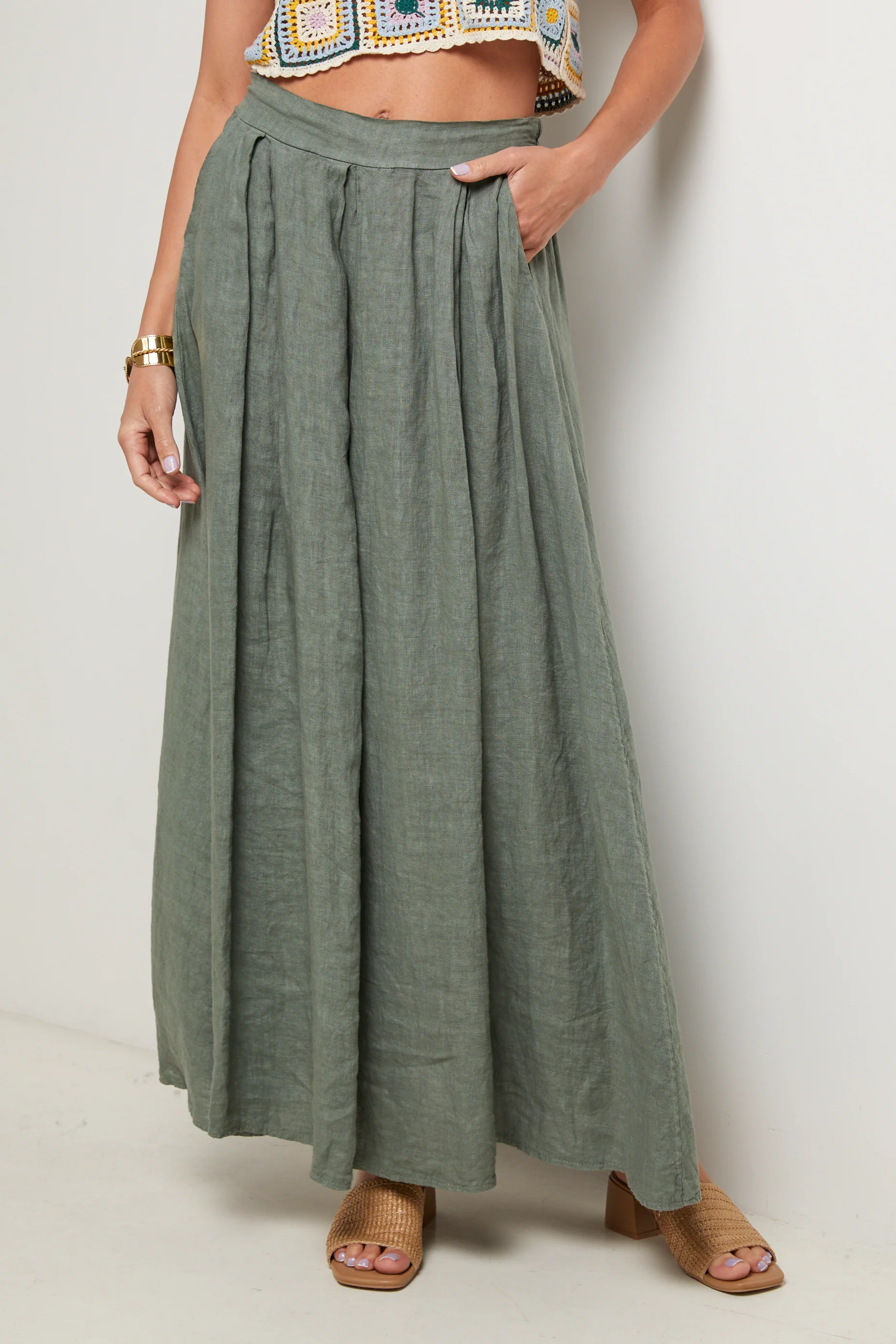 Jupe - Kaki - Femme - Image 5