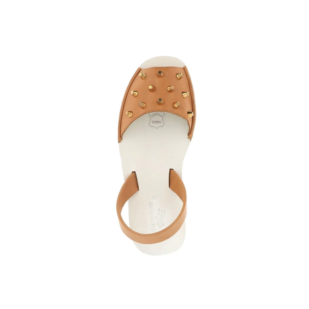 Sandales Avarca Creepers Clous - Marron - Image 3