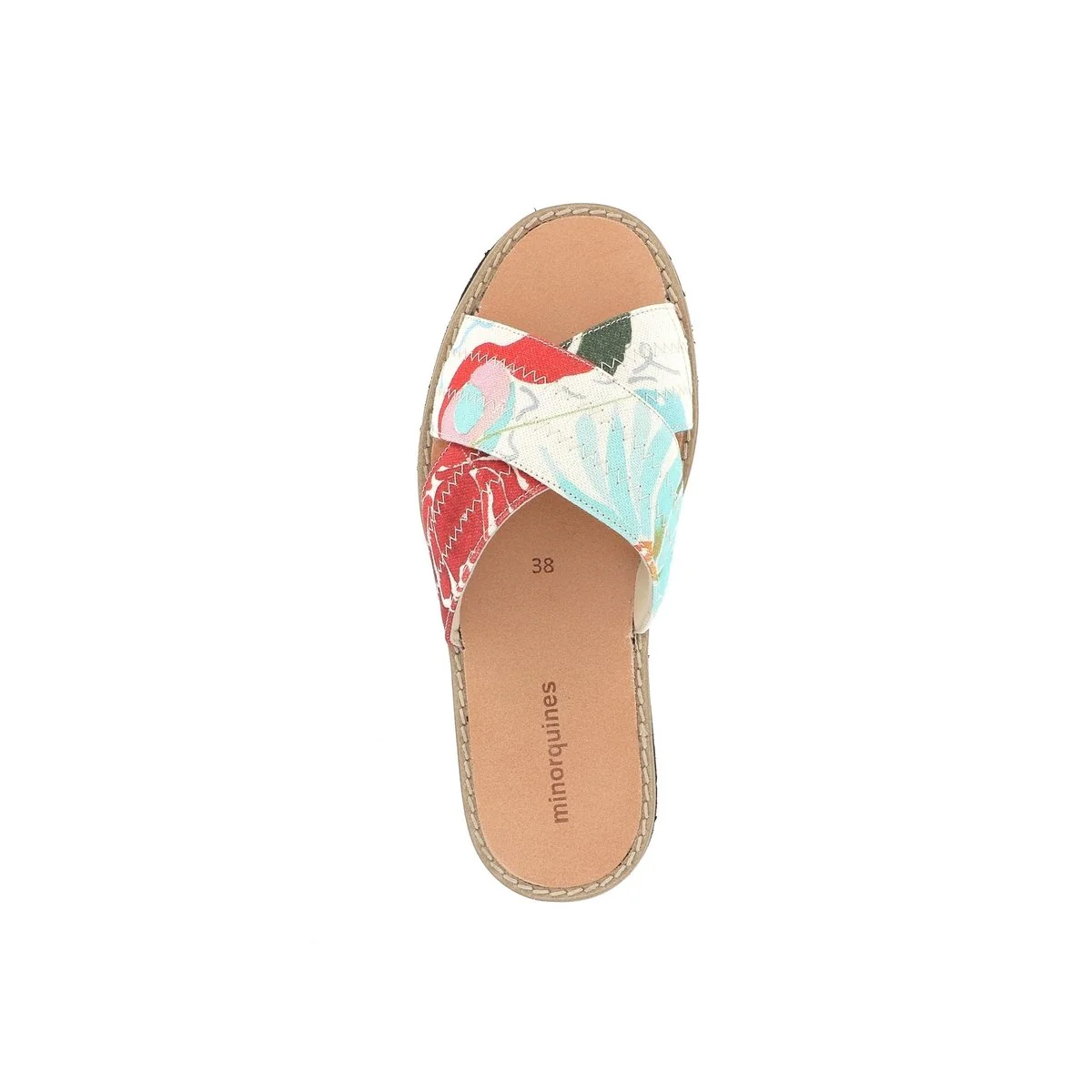 Sandales Avarca Mule Tissu Danse Florale - Multicolores - Image 2
