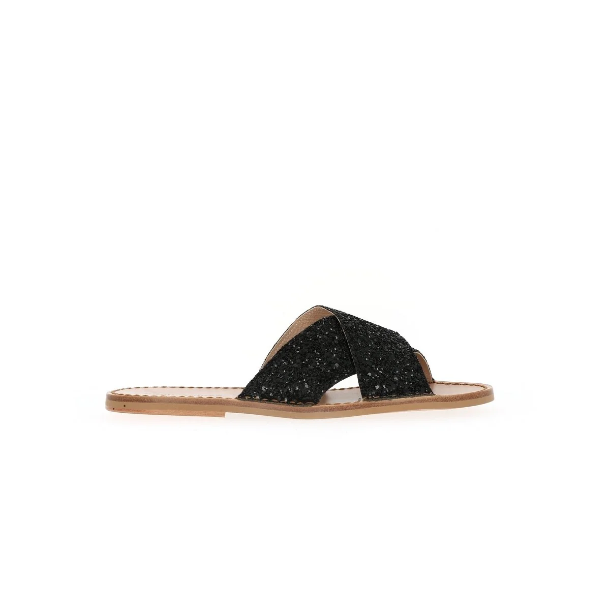 Sandales Avarca Neo Mule Paillettes Negro - Noir - Image 2