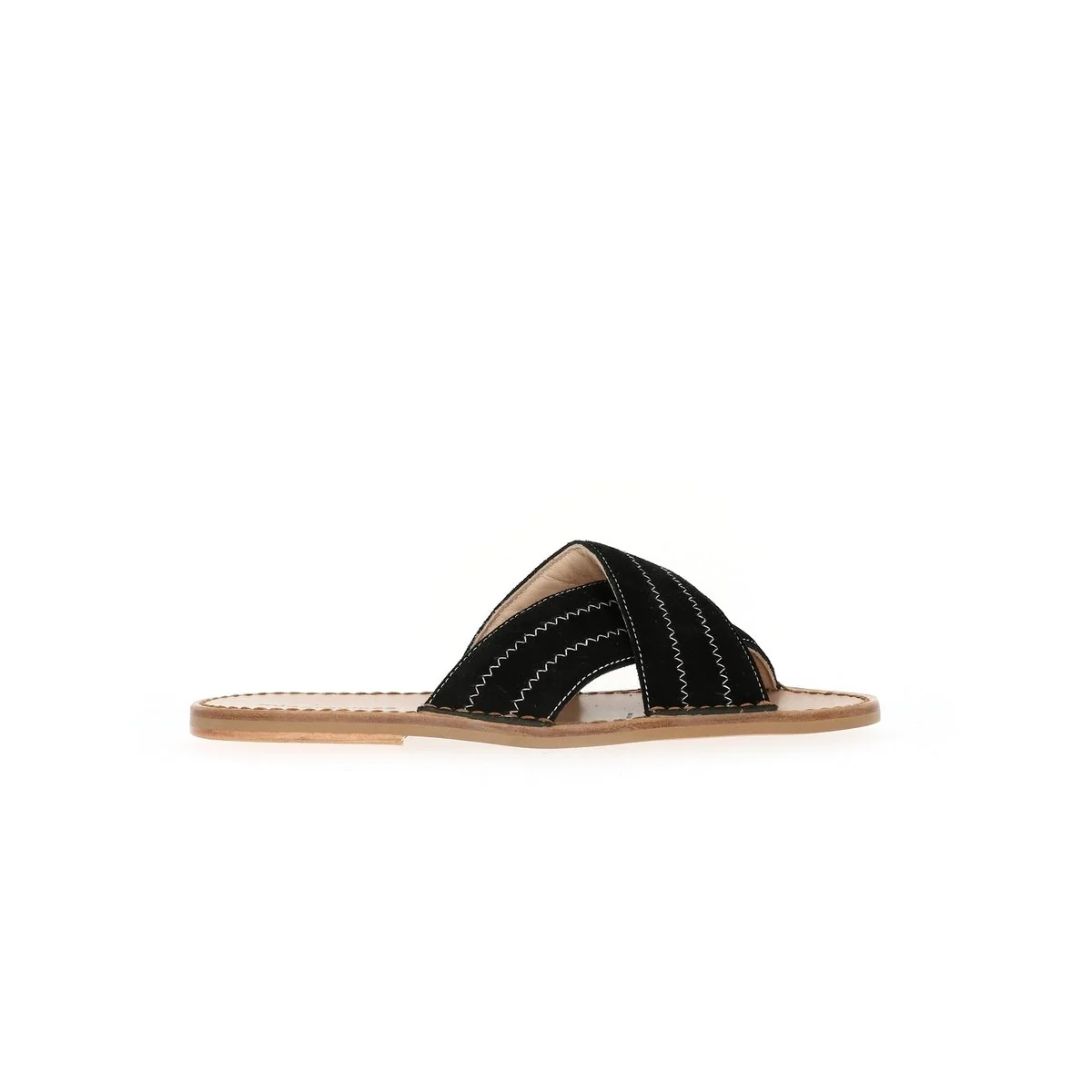 Sandales Avarca Neo Mule Velours Negro - Noir - Image 2