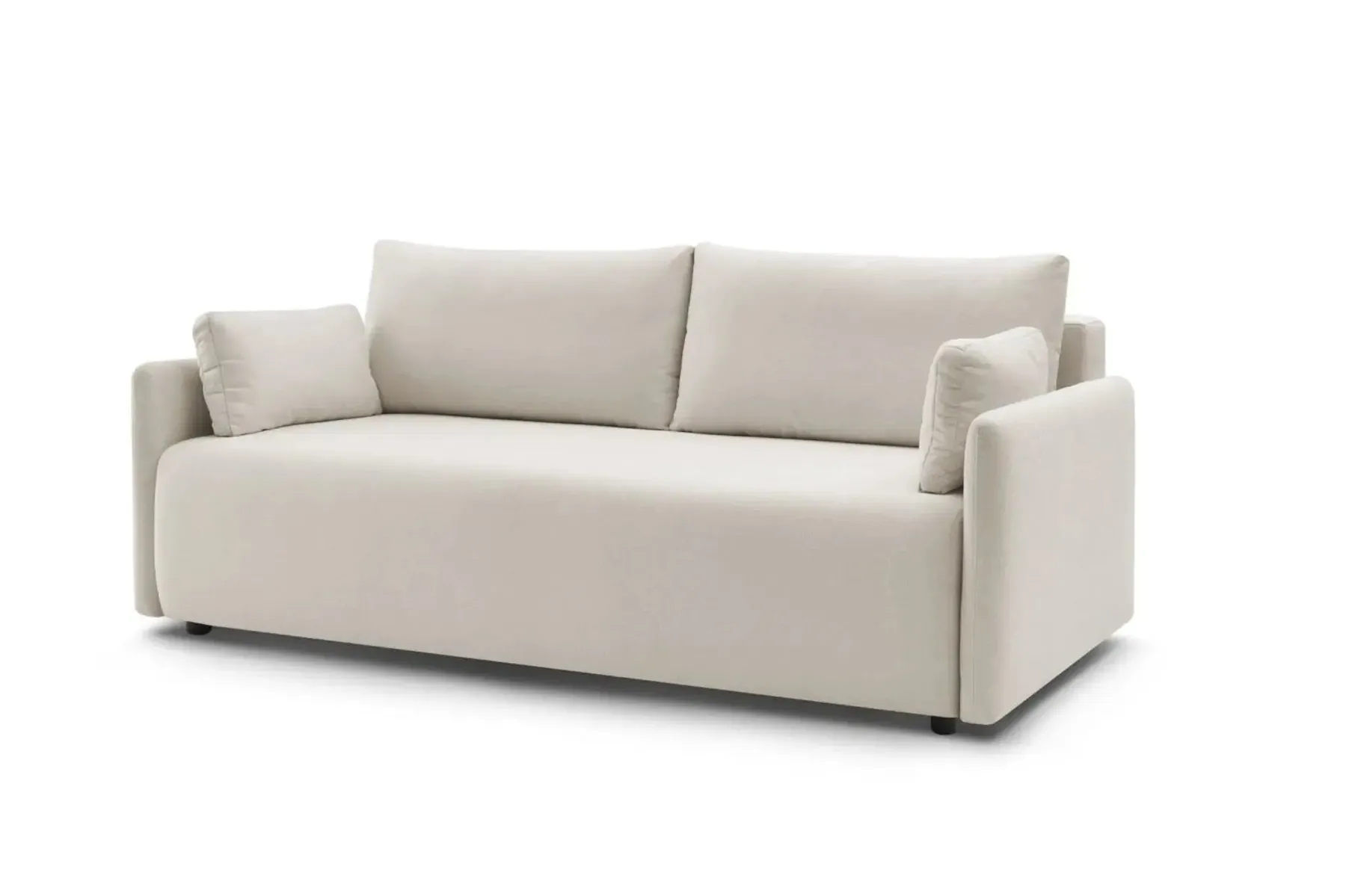 Axelle - Canapé Droit Convertible Tissu Lisse 2 Places - Image 18