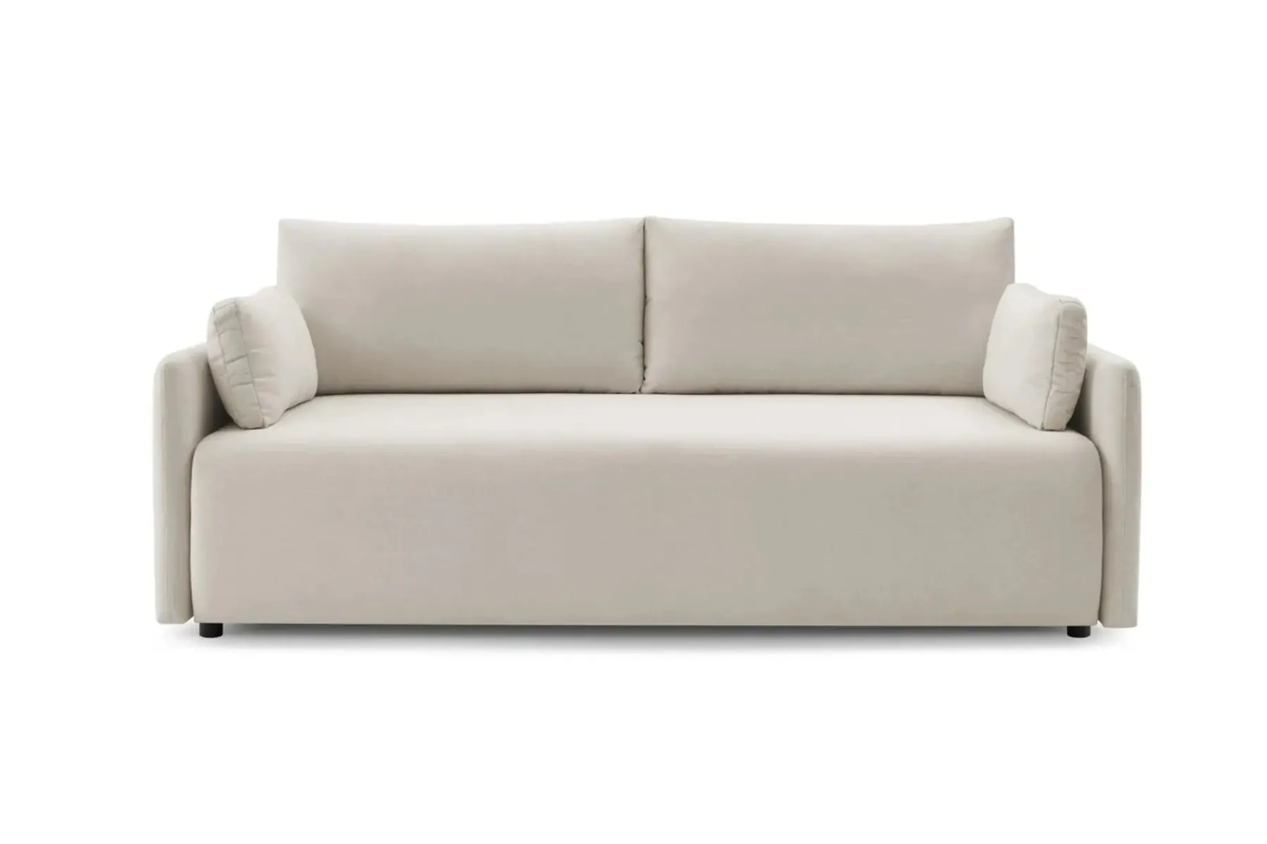 Axelle - Canapé Droit Convertible Tissu Lisse 2 Places - Image 19