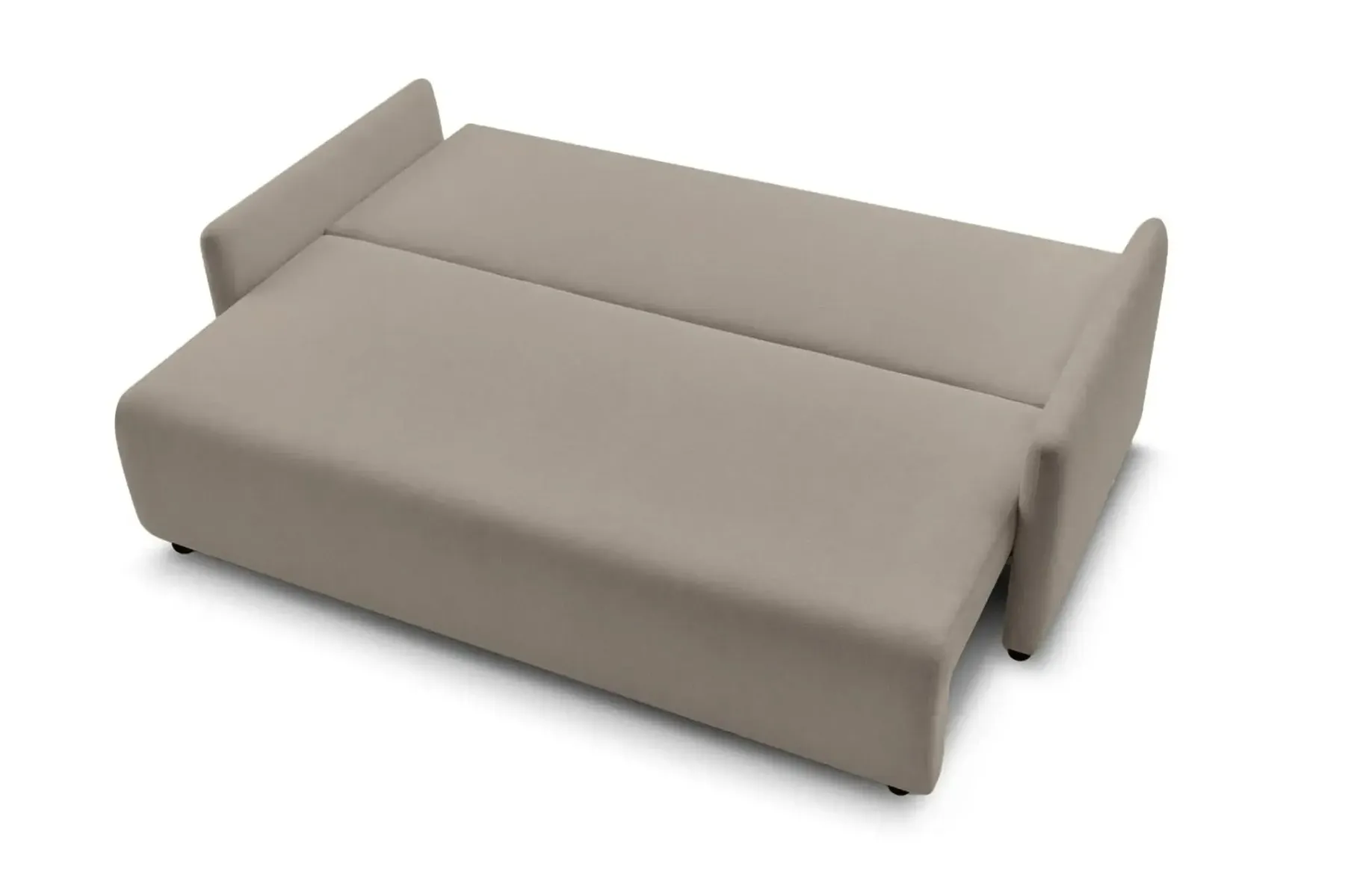 Axelle - Canapé Droit Convertible Tissu Lisse 2 Places - Image 25