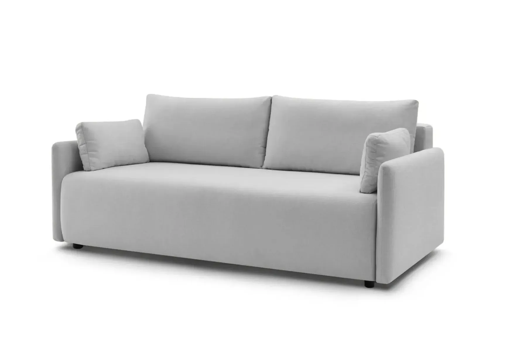 Axelle - Canapé Droit Convertible Tissu Lisse 2 Places - Image 40
