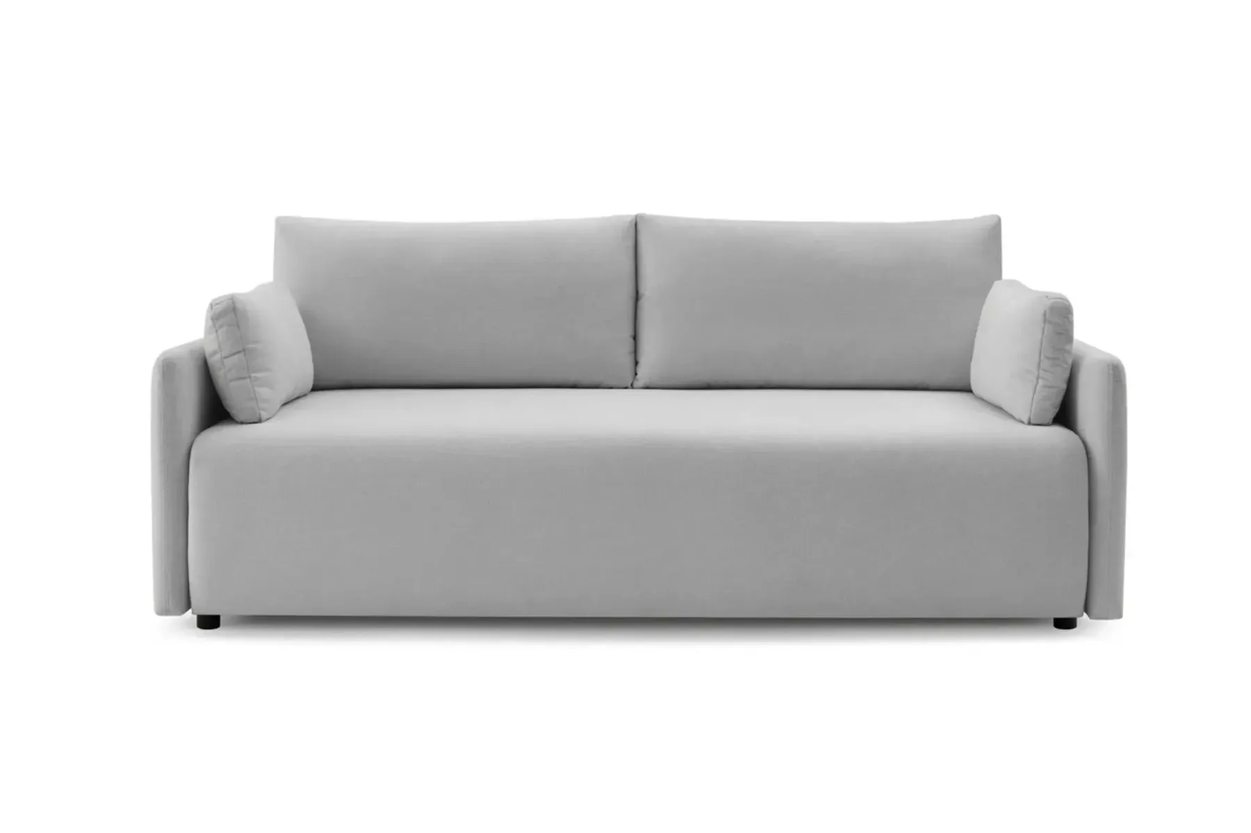 Axelle - Canapé Droit Convertible Tissu Lisse 2 Places - Image 43