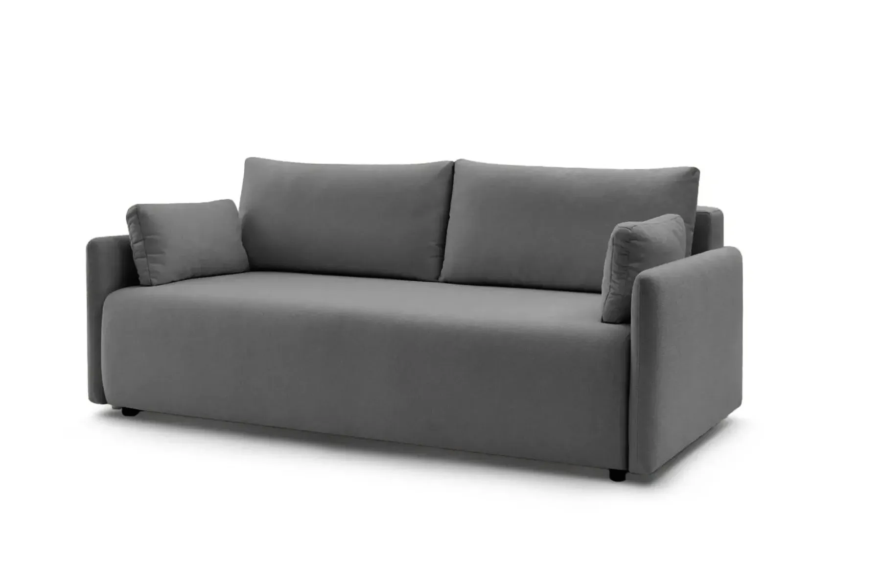 Axelle - Canapé Droit Convertible Tissu Lisse 2 Places - Image 51