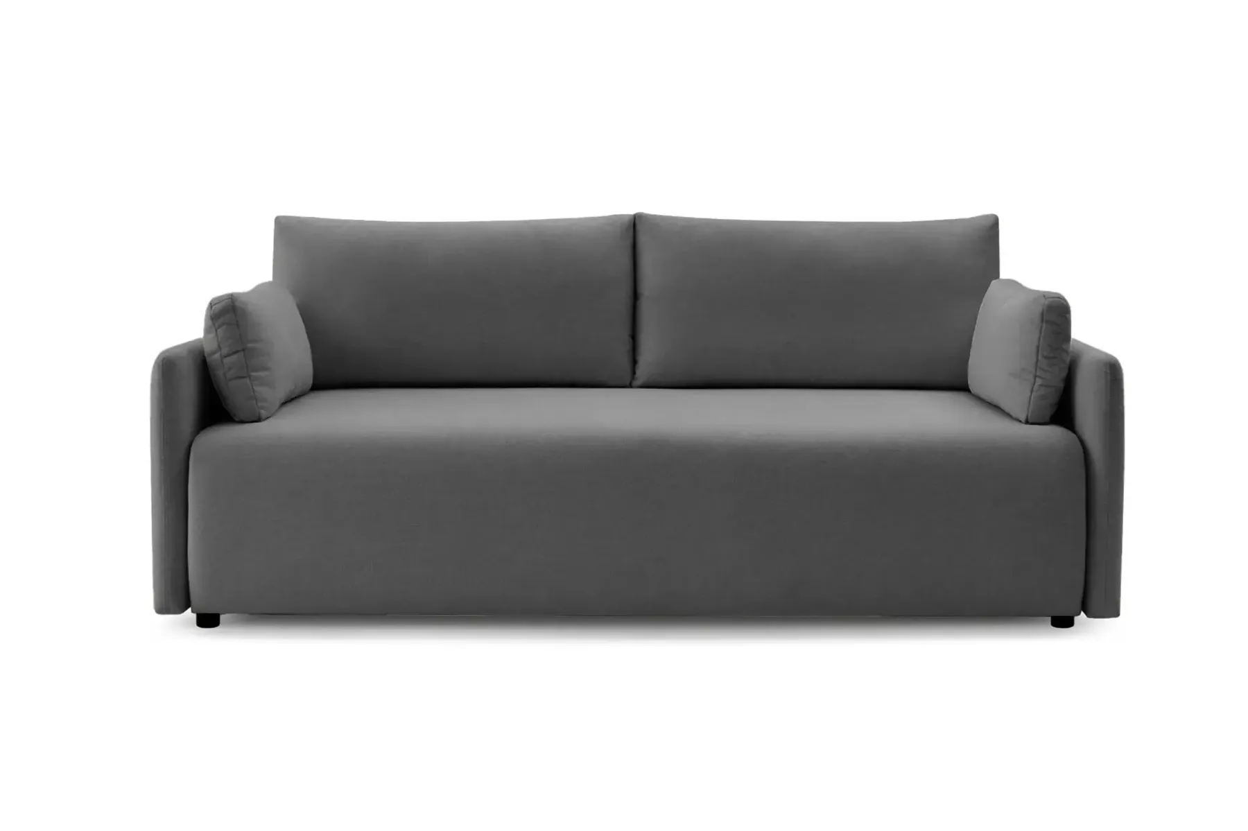 Axelle - Canapé Droit Convertible Tissu Lisse 2 Places - Image 52
